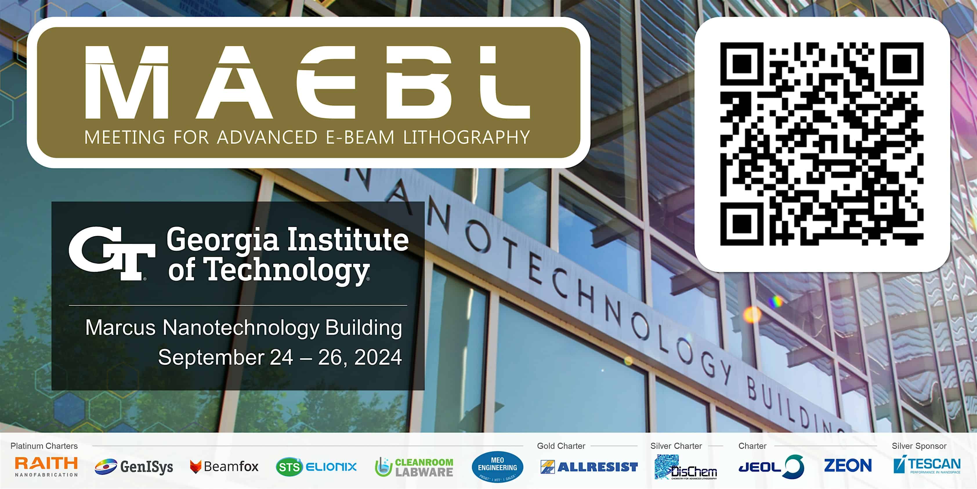 The Meeting for Advanced Electron Beam Lithography (MAEBL) – Atlanta, GA