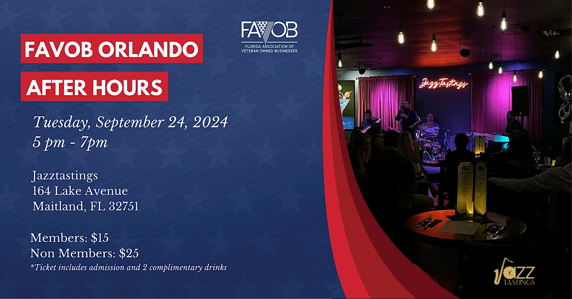 FAVOB ORLANDO AFTER HOURS – Maitland, FL