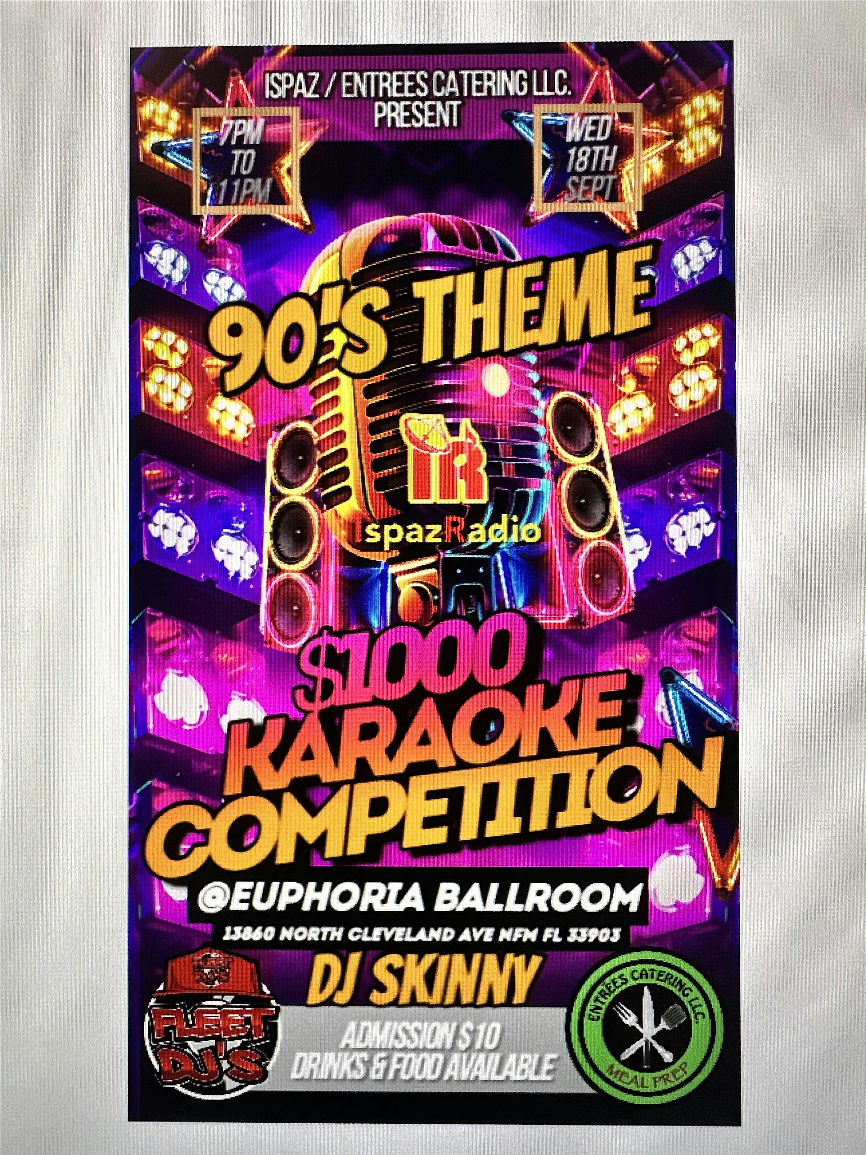 90s Themed Karaoke competition – Fort Myers, FL