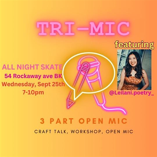 Tri-Mic Open Mic – Brooklyn, NY