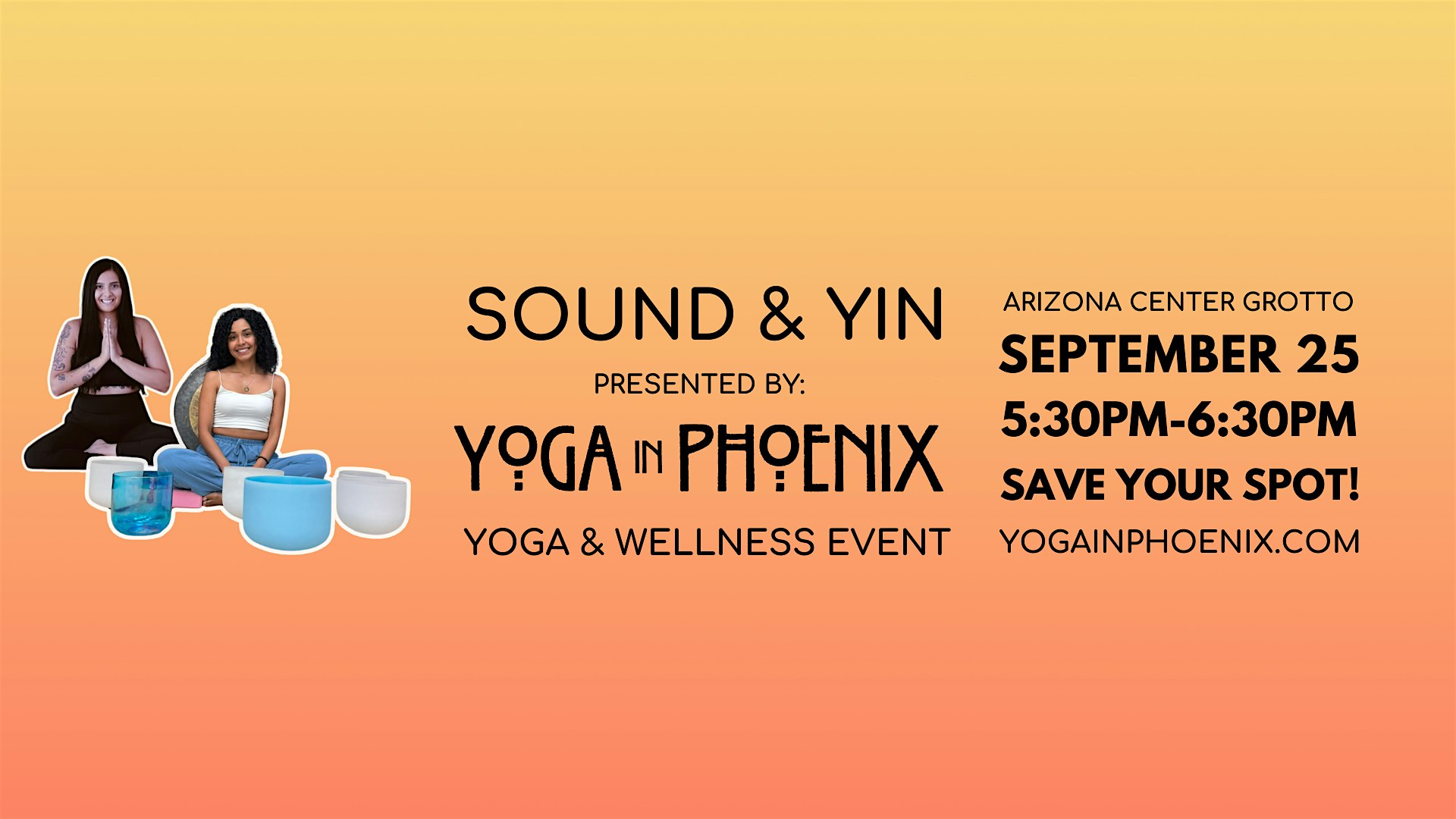 Sound & Yin | Donation-Based Yoga & Wellness Event – Phoenix, AZ