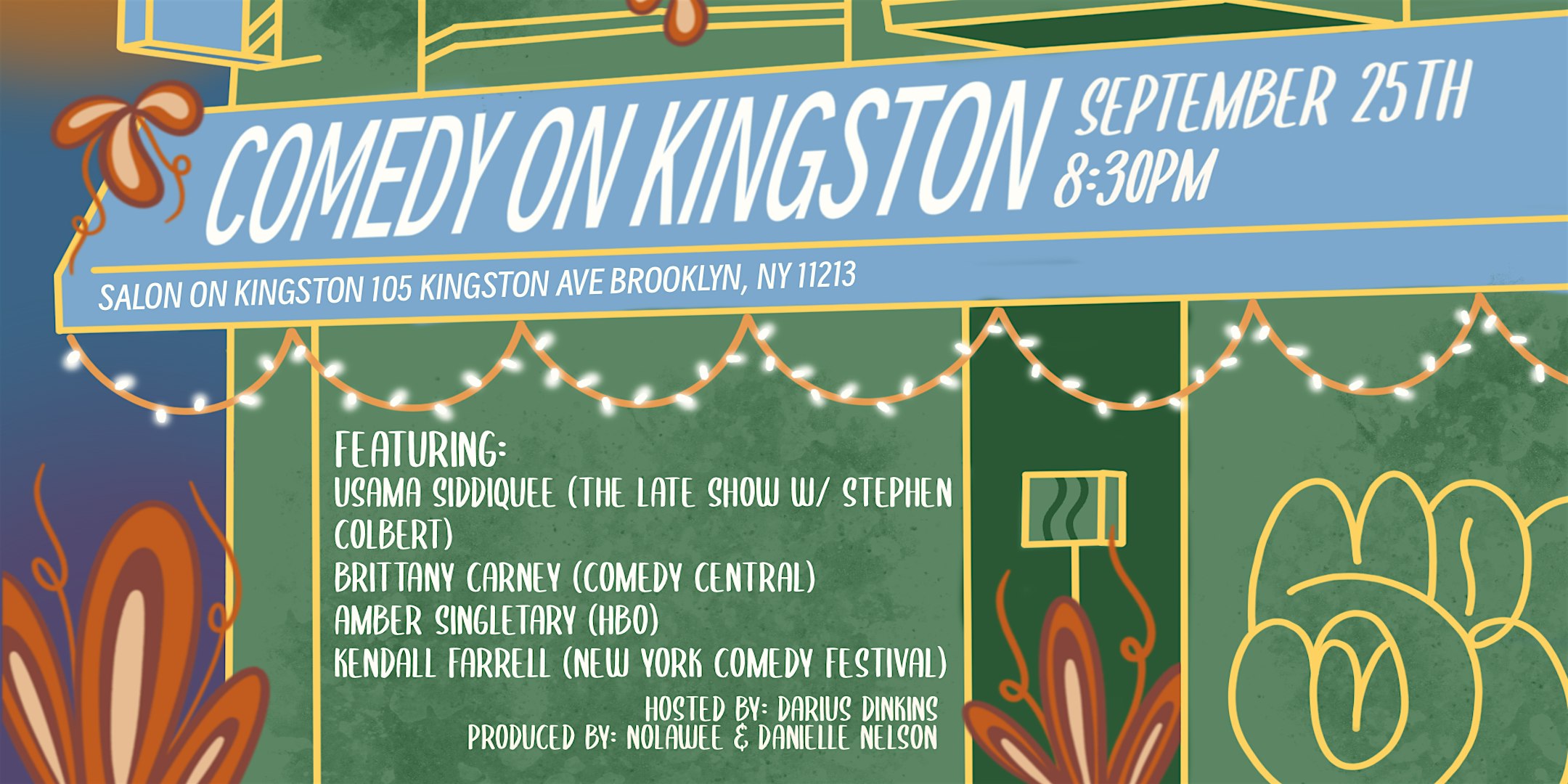 Comedy On Kingston ($10 Comedy in Crown Heights, Brooklyn) – Brooklyn, NY