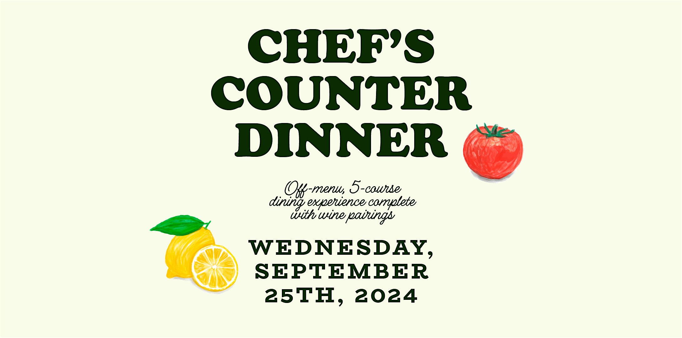 Chef’s Counter Dinner – New York, NY