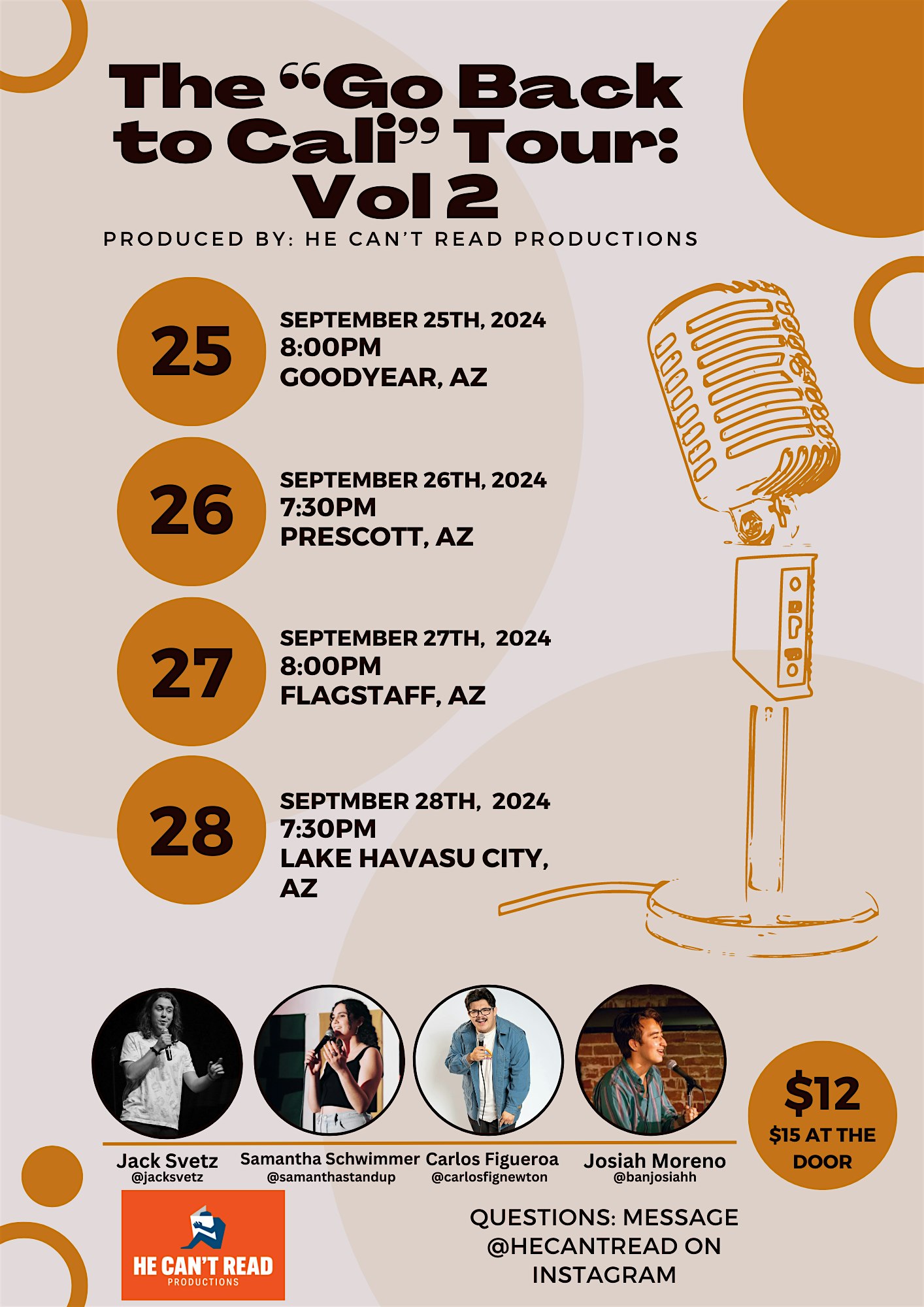 The “Go Back to Cali” Tour: Vol. 2 – Goodyear, AZ