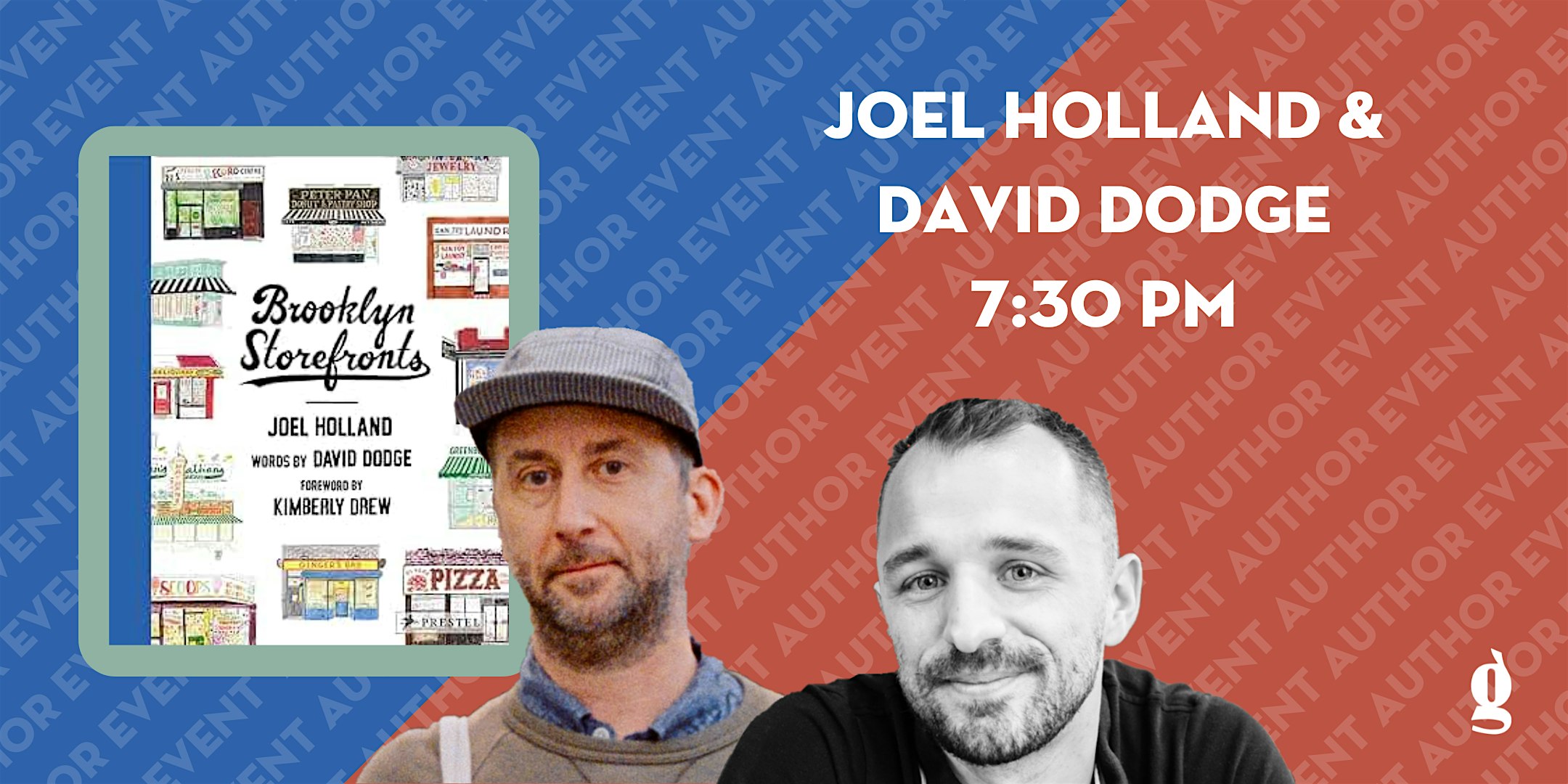 Book Event: Joel Holland, David Dodge, and Ali Gitlow – Brooklyn, NY