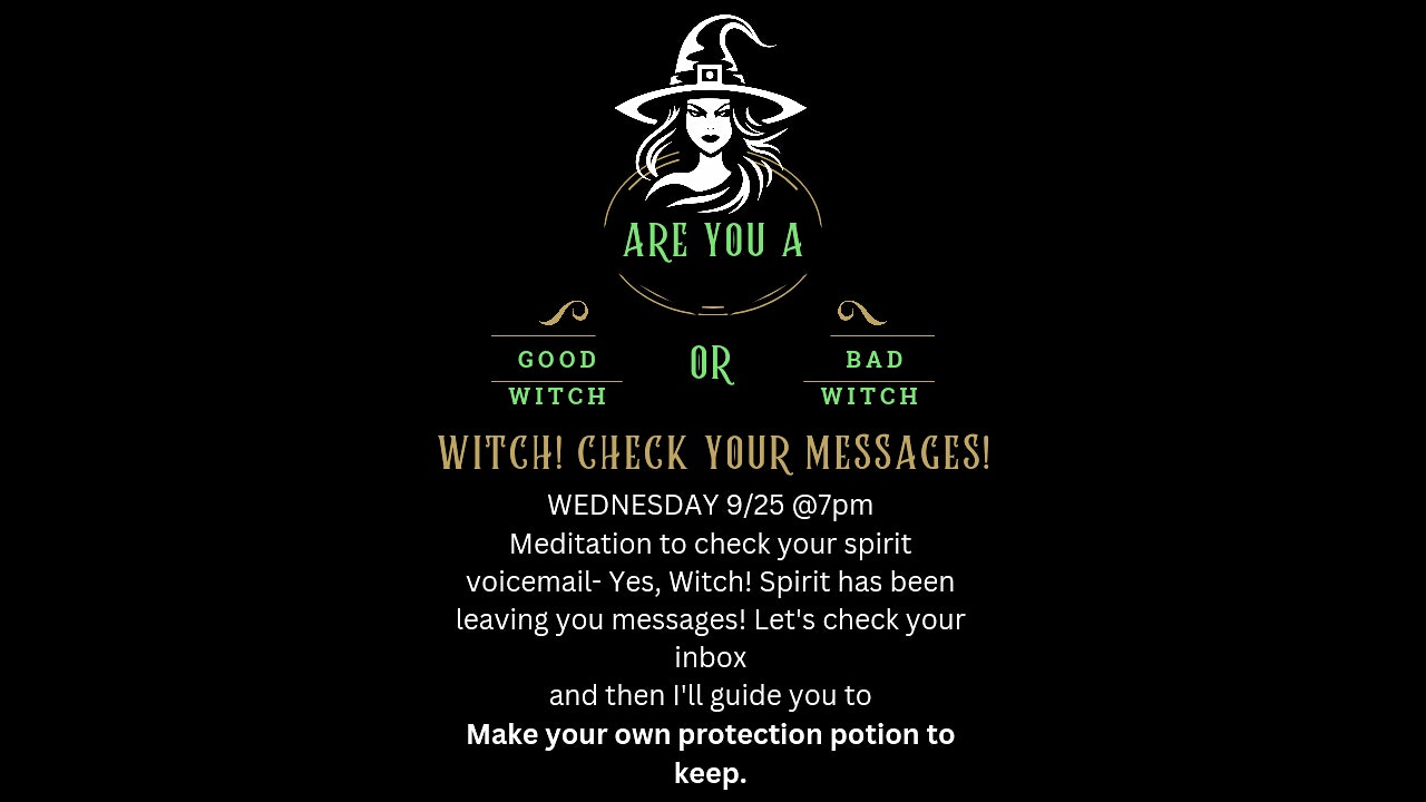 Witch! Check Your Messages! – Cherry Hill, NJ