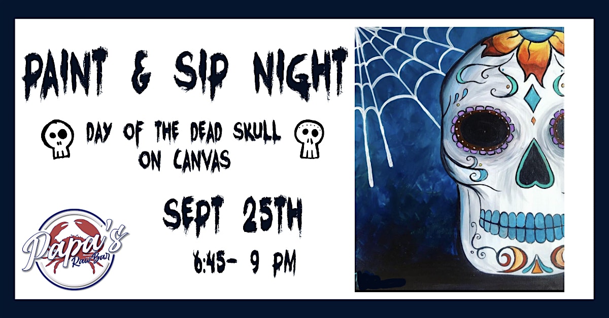 Day of the Dead Skull Paint Night – Lighthouse Point, FL