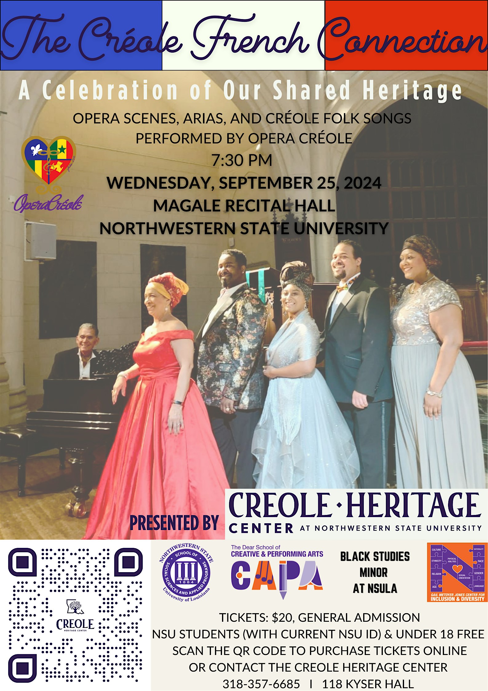 CHC – The Creole French Connection: A Celebration of Our Shared Heritage – Natchitoches, LA