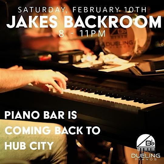 Bb Dueling Pianos at Jake’s Backroom, Friday, Sept. 20th – Lubbock, TX