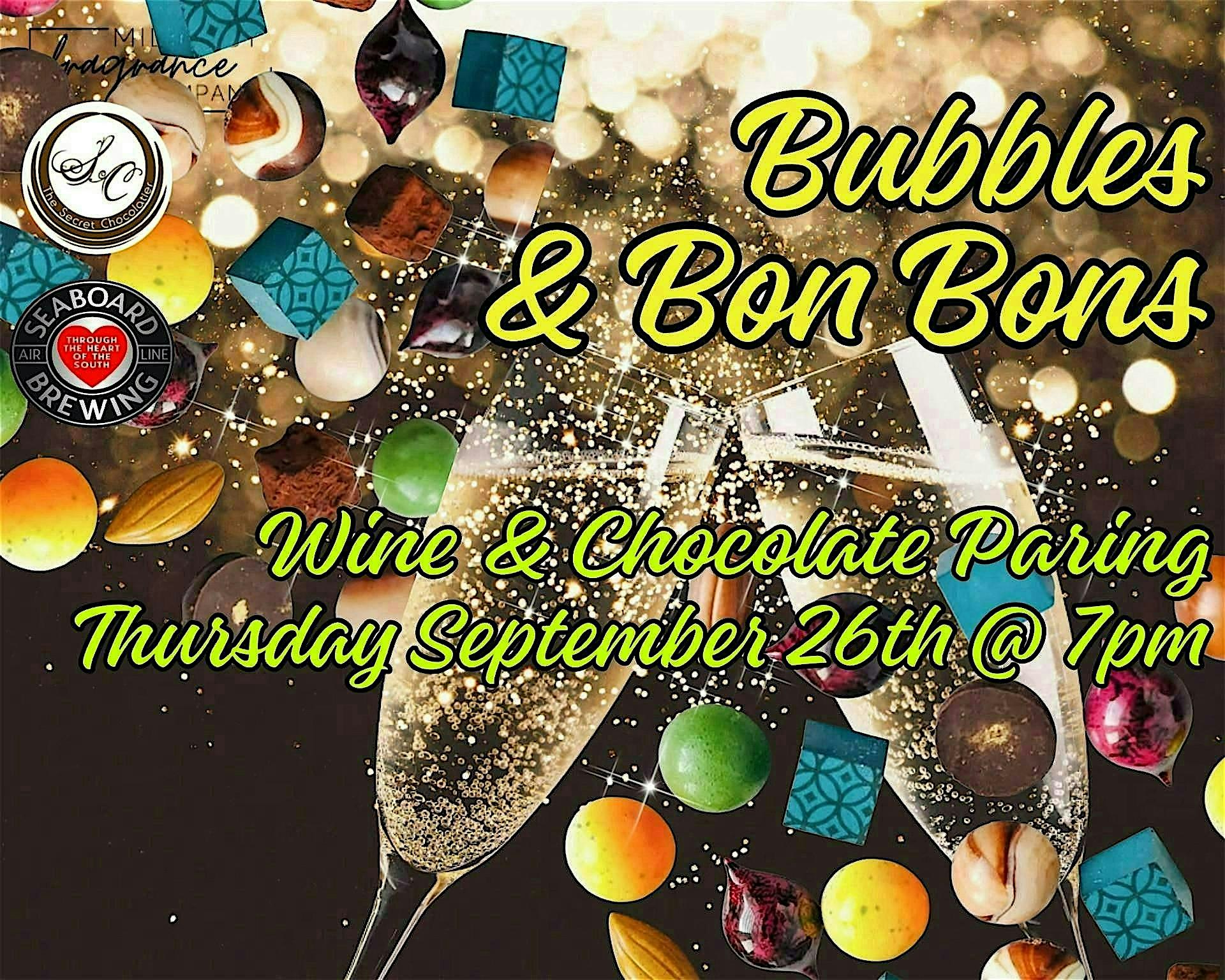 Bubbles & Bon Bons ft. The Secret Chocolatier – Matthews, NC