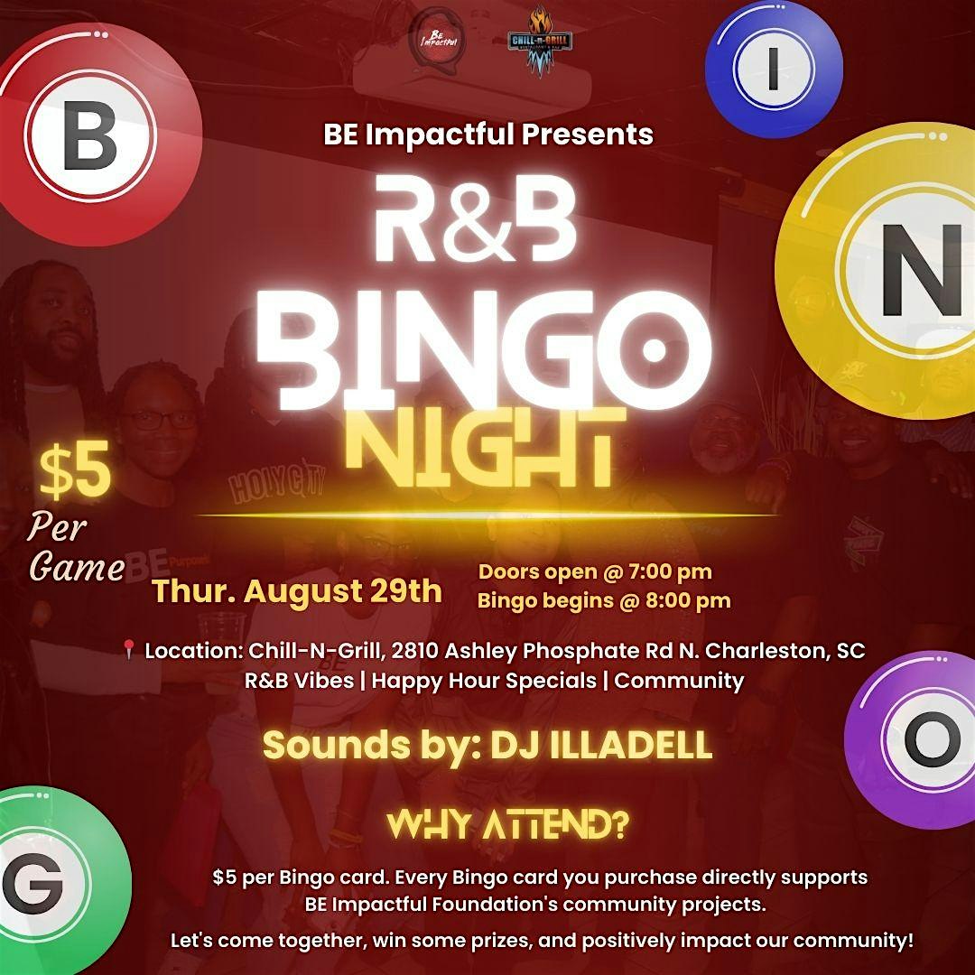 BE Impactful Presents: R&B Bingo – North Charleston, SC