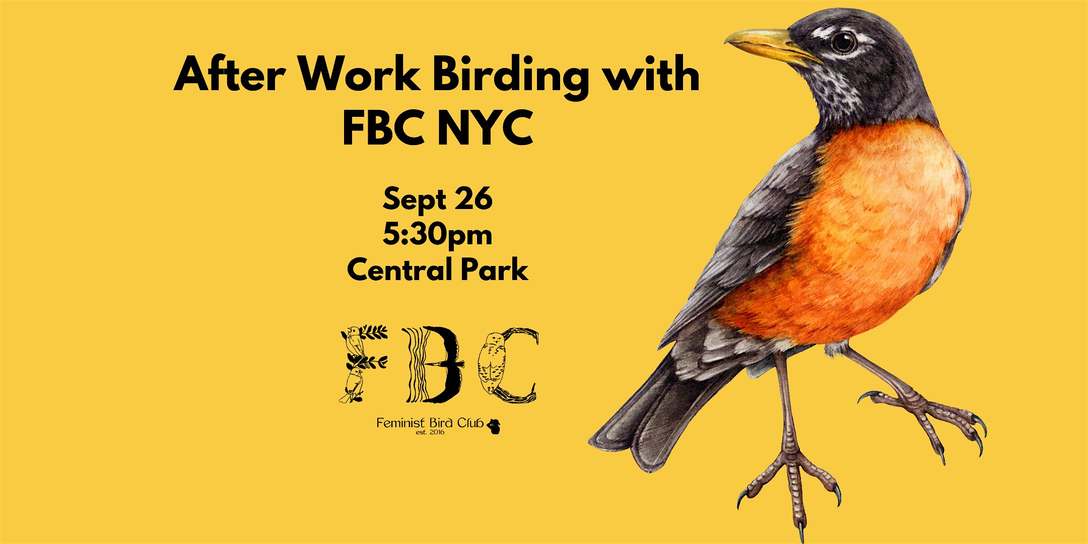 After-Work Birding with Feminist Bird Club NYC – New York, NY