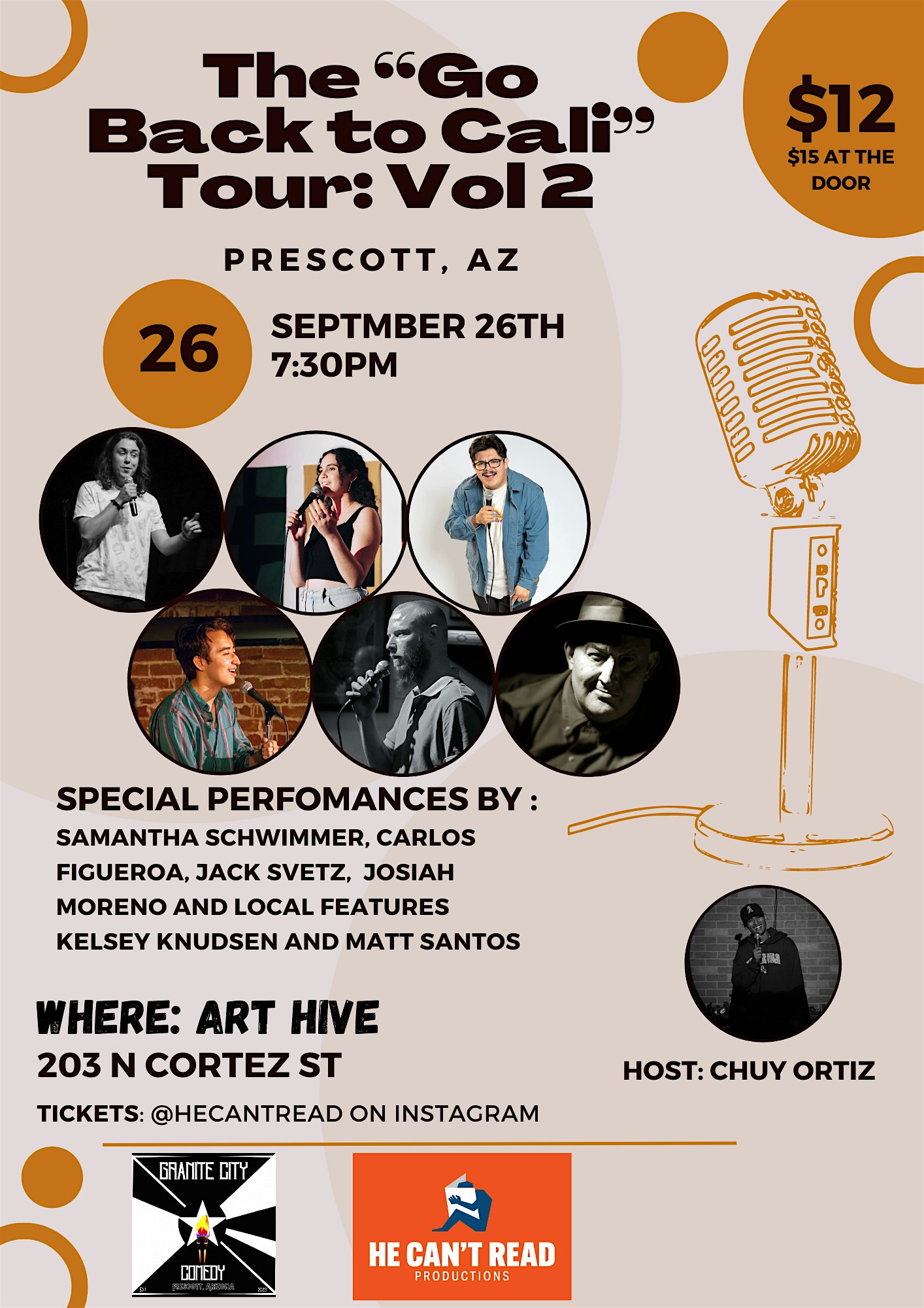 The “Go Back to Cali” Tour: Vol. 2 – Prescott, AZ