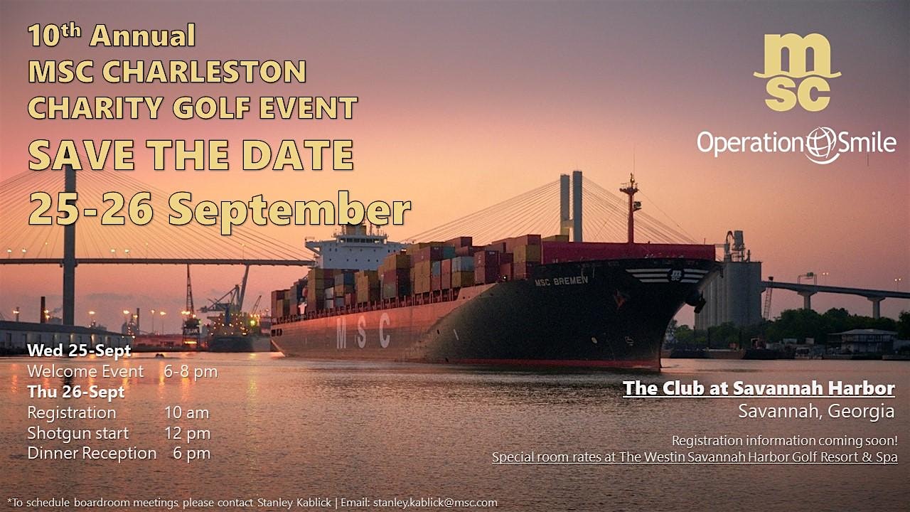 MSC Operation Smile Golf Charity 2024 – Savannah, GA