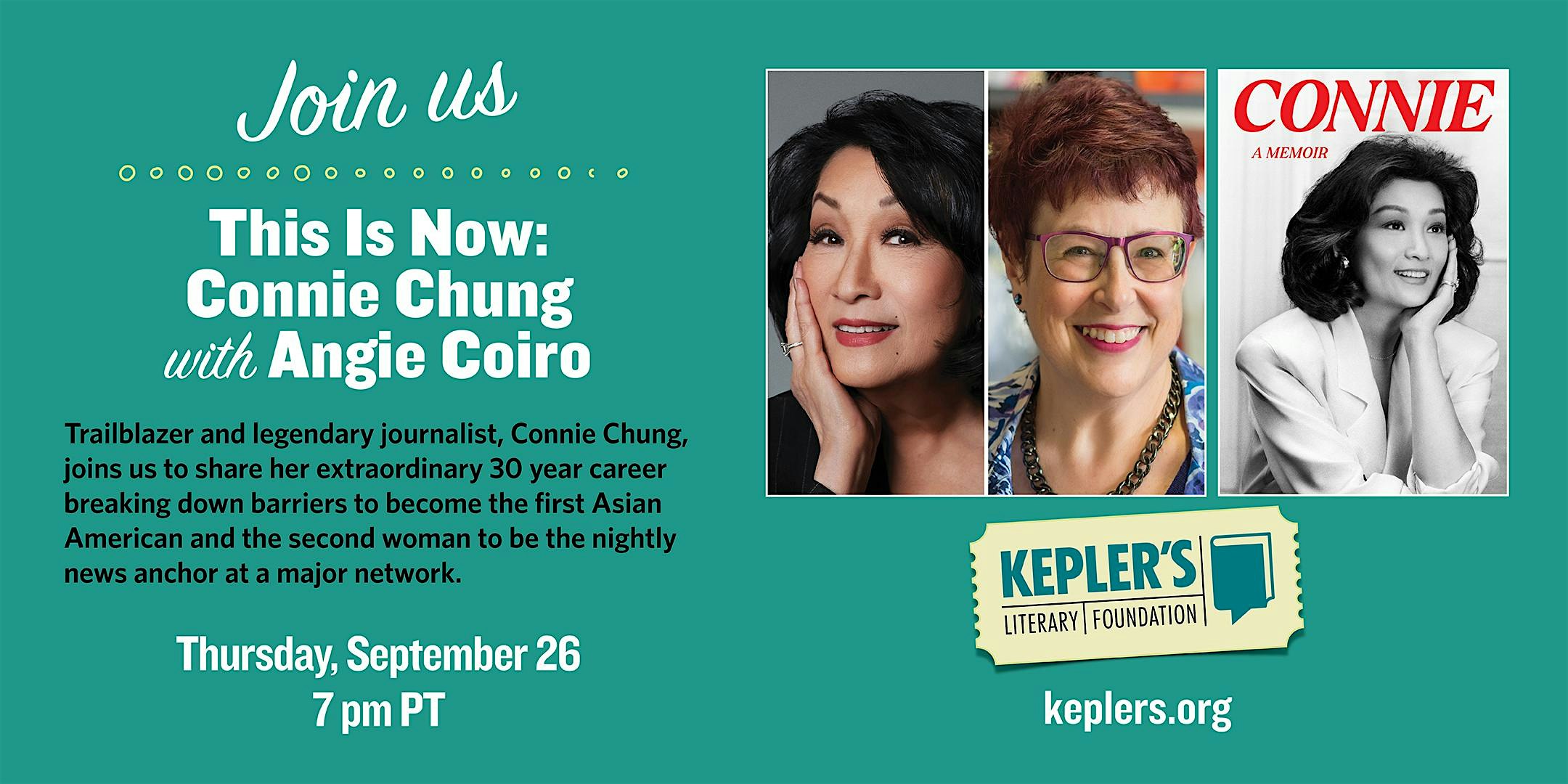 This Is Now: Connie Chung – Menlo Park, CA