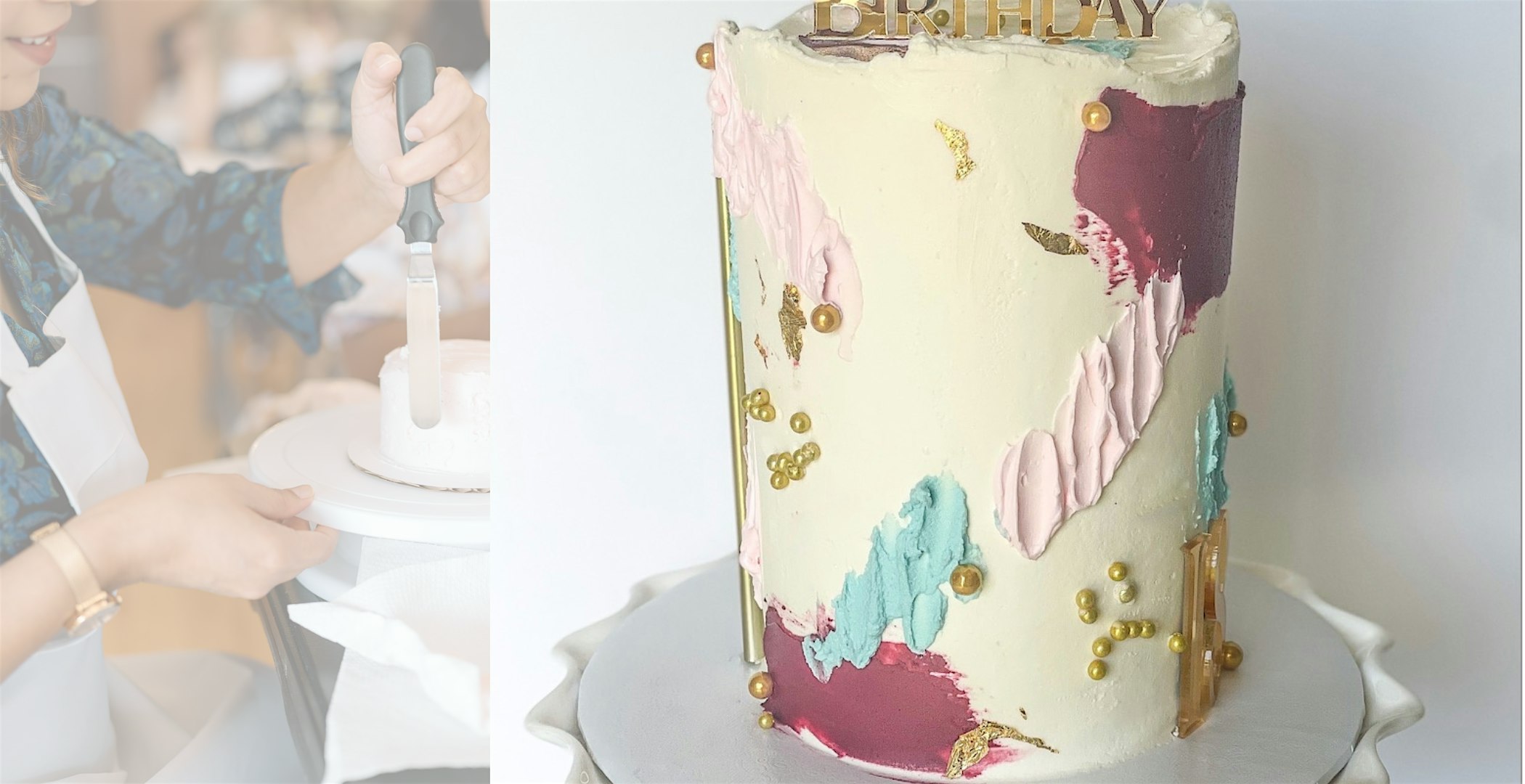 Mini Abstract Cake Class and Charcuterie in Katy – Katy, TX