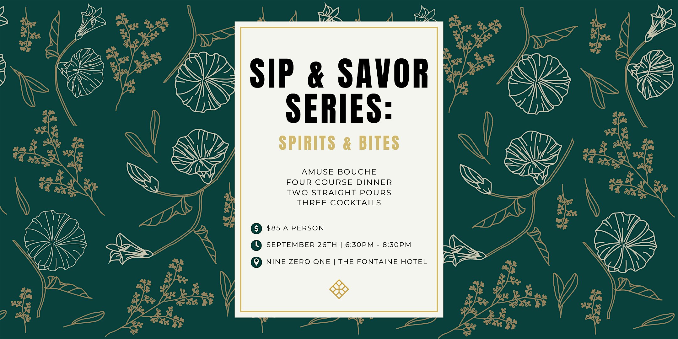 Sip & Savor Series: Spirits & Bites – Kansas City, MO