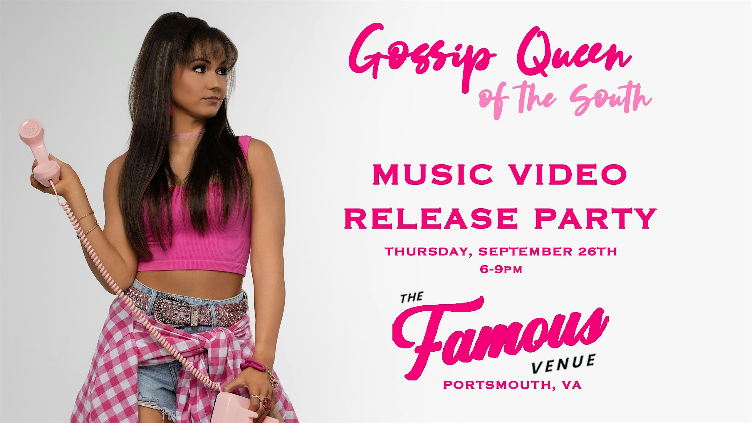 Celeste Kellogg’s Gossip Queen of the South – Music Video Premiere Event – Portsmouth, VA