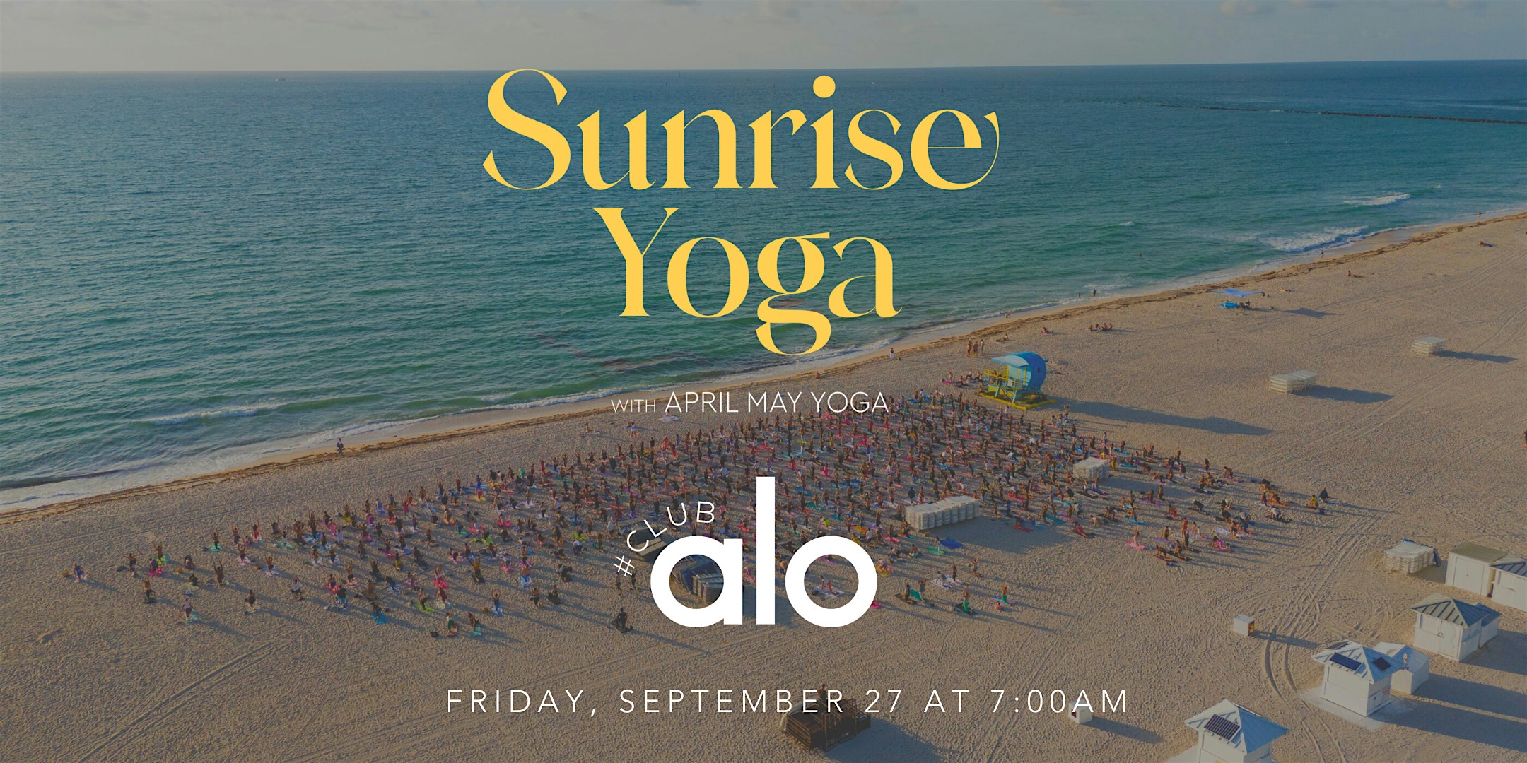 Sunrise Beach Yoga + Club Alo 9/27/24 – Miami Beach, FL