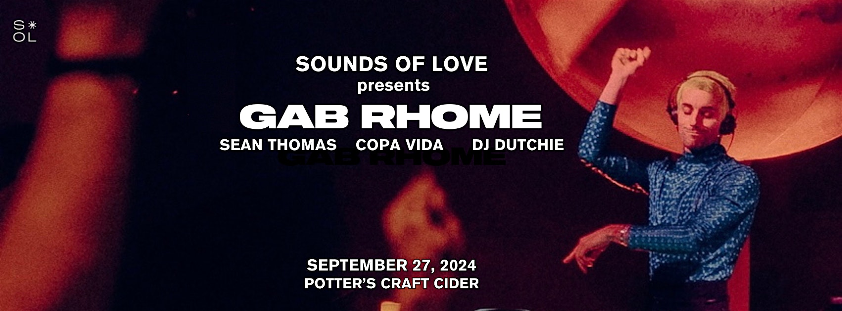 Sounds of Love Presents: Gab Rhome – Charlottesville, VA