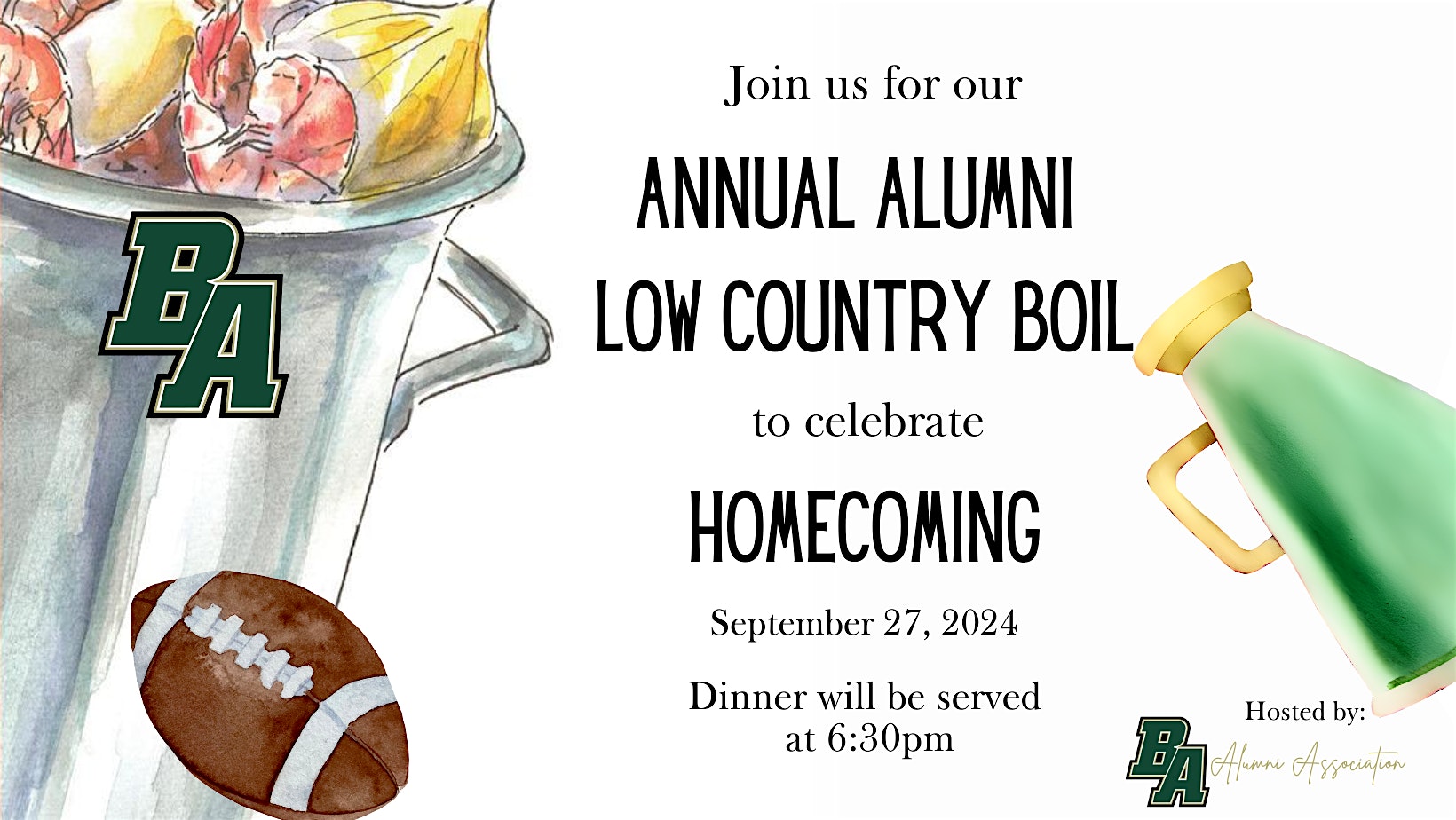 2024 Alumni Low Country Boil – Statesboro, GA