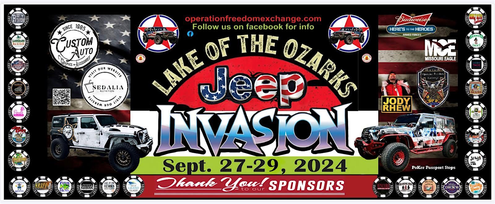 Lake of the Ozarks Jeep Invasion 2024 – Lake Ozark, MO