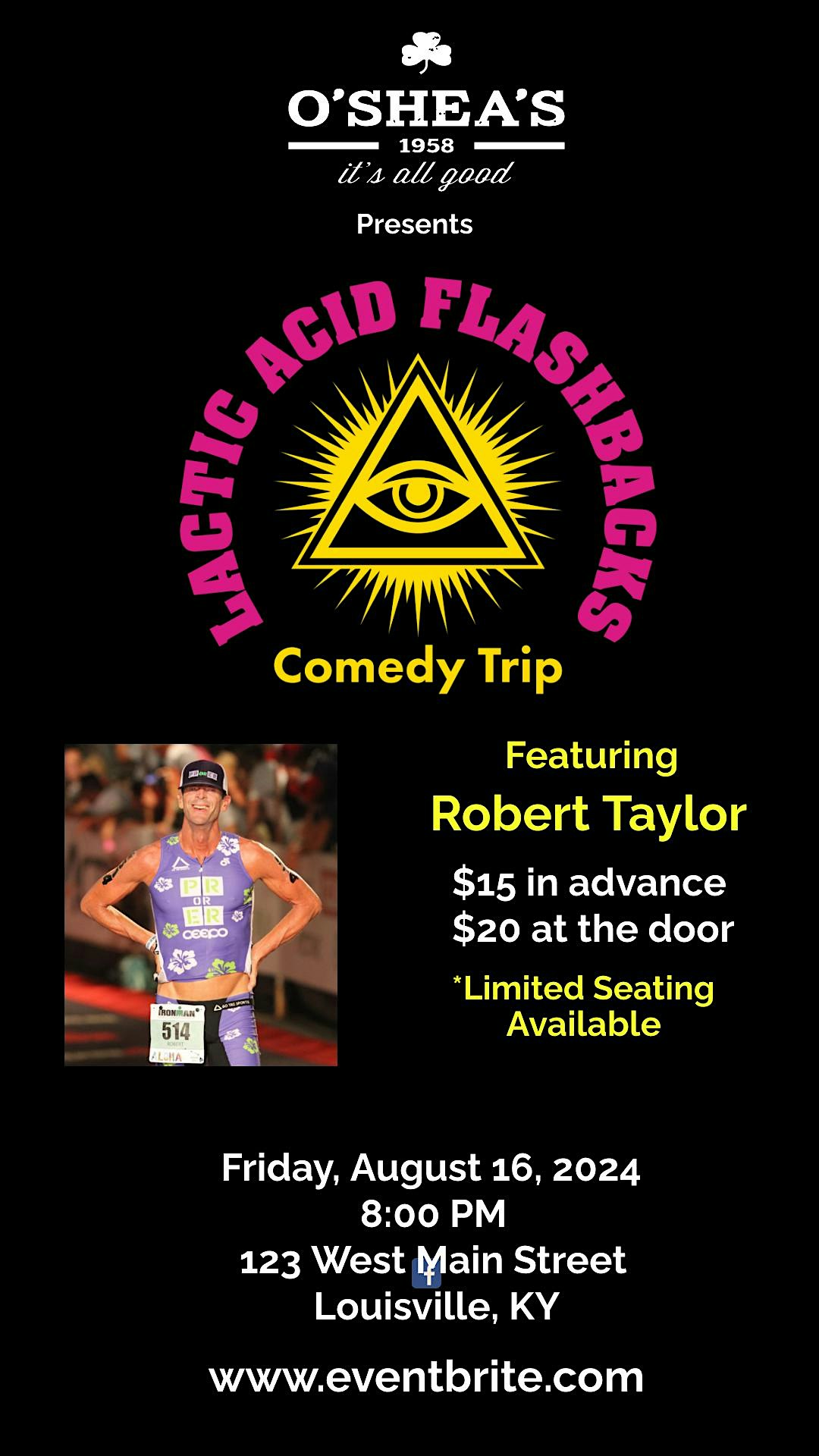 Lactic Acid Flashbacks Comedy Trip – Augusta, GA – Augusta, GA