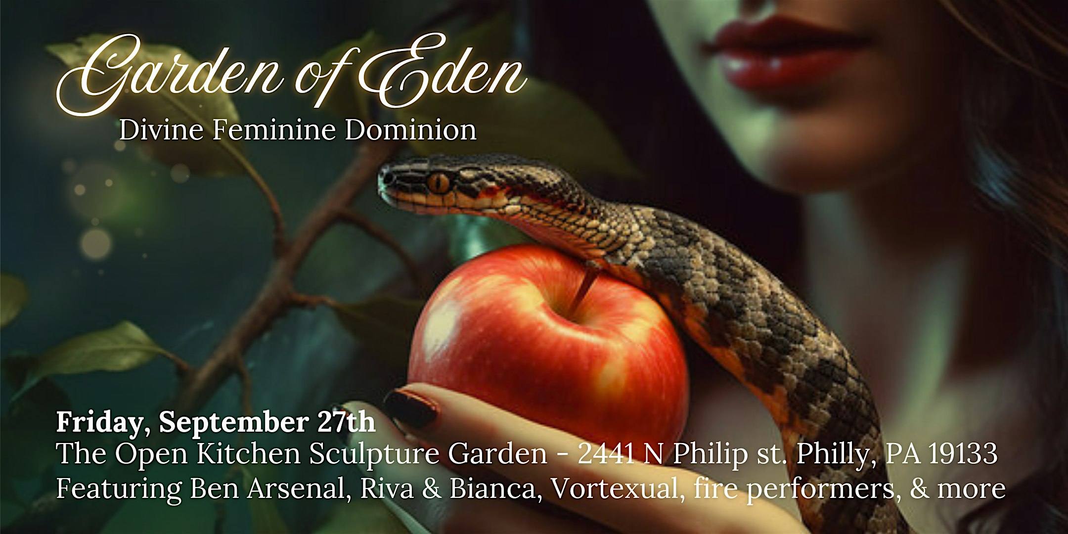 Garden of Eden ft. Ben Arsenal, Riva & Bianca, Vortexual & more – Philadelphia, PA