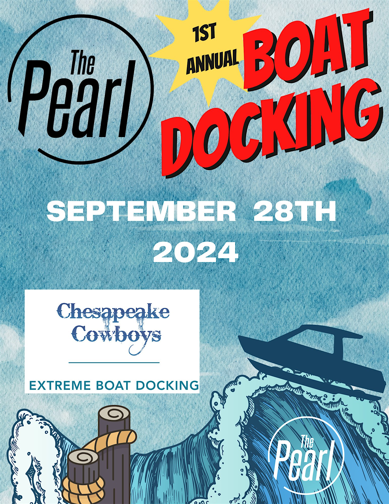 Extreme Boat Docking At The Pearl – Chincoteague, VA