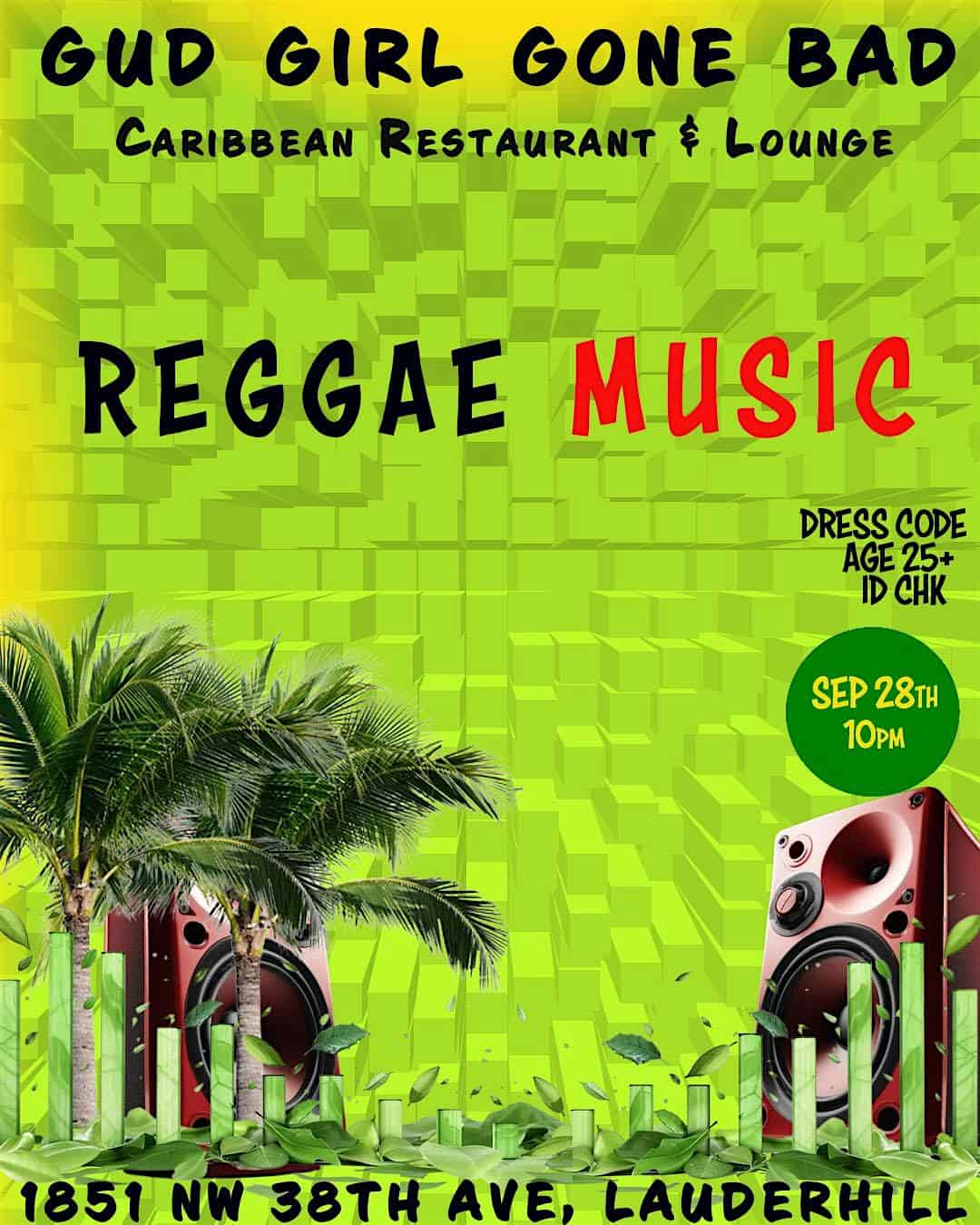 REGGAE MUSIC TIME – Lauderhill, FL