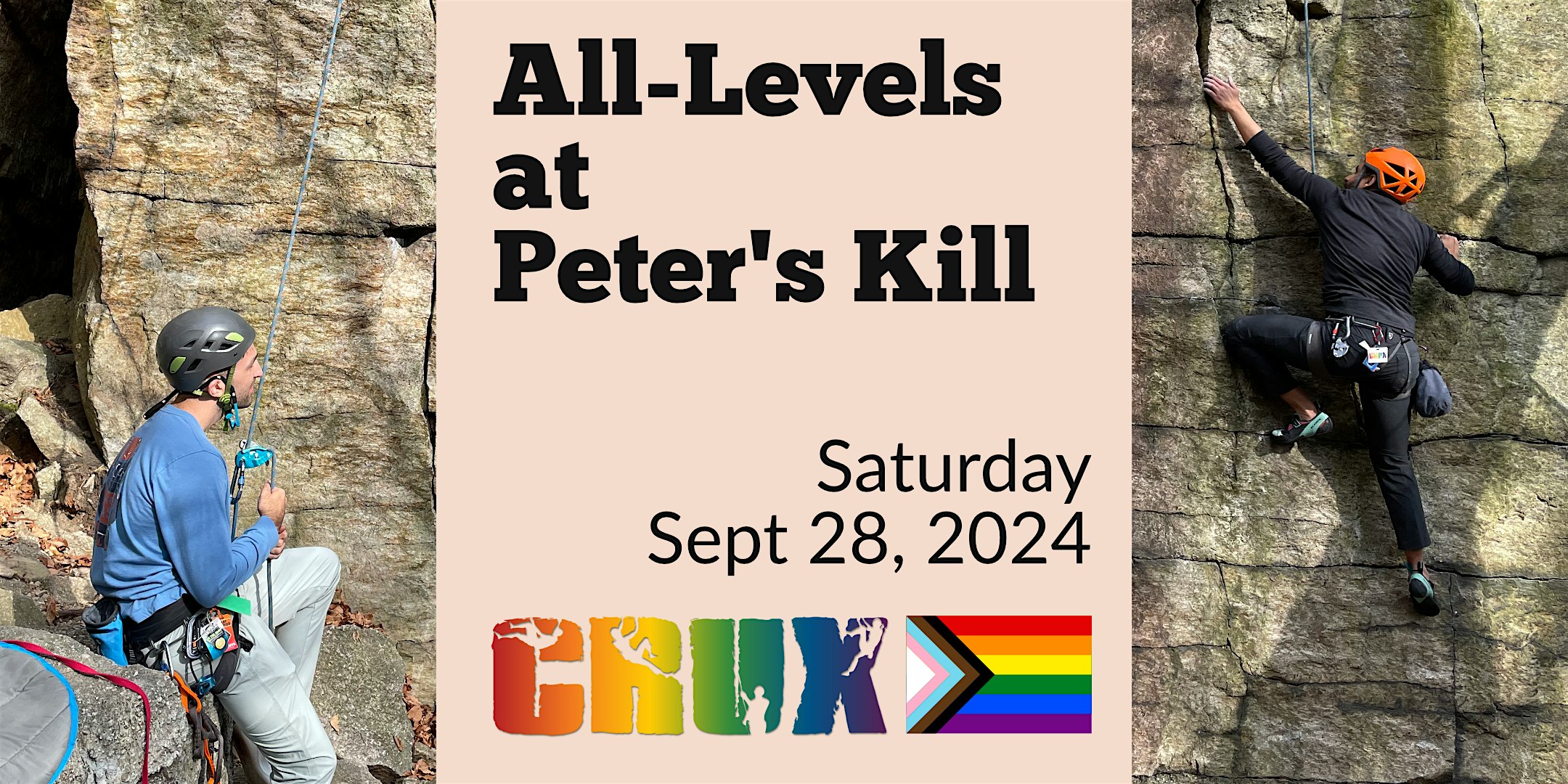 CRUX LGBTQ Climbing – All-Level Top Rope Trip – Gardiner, NY