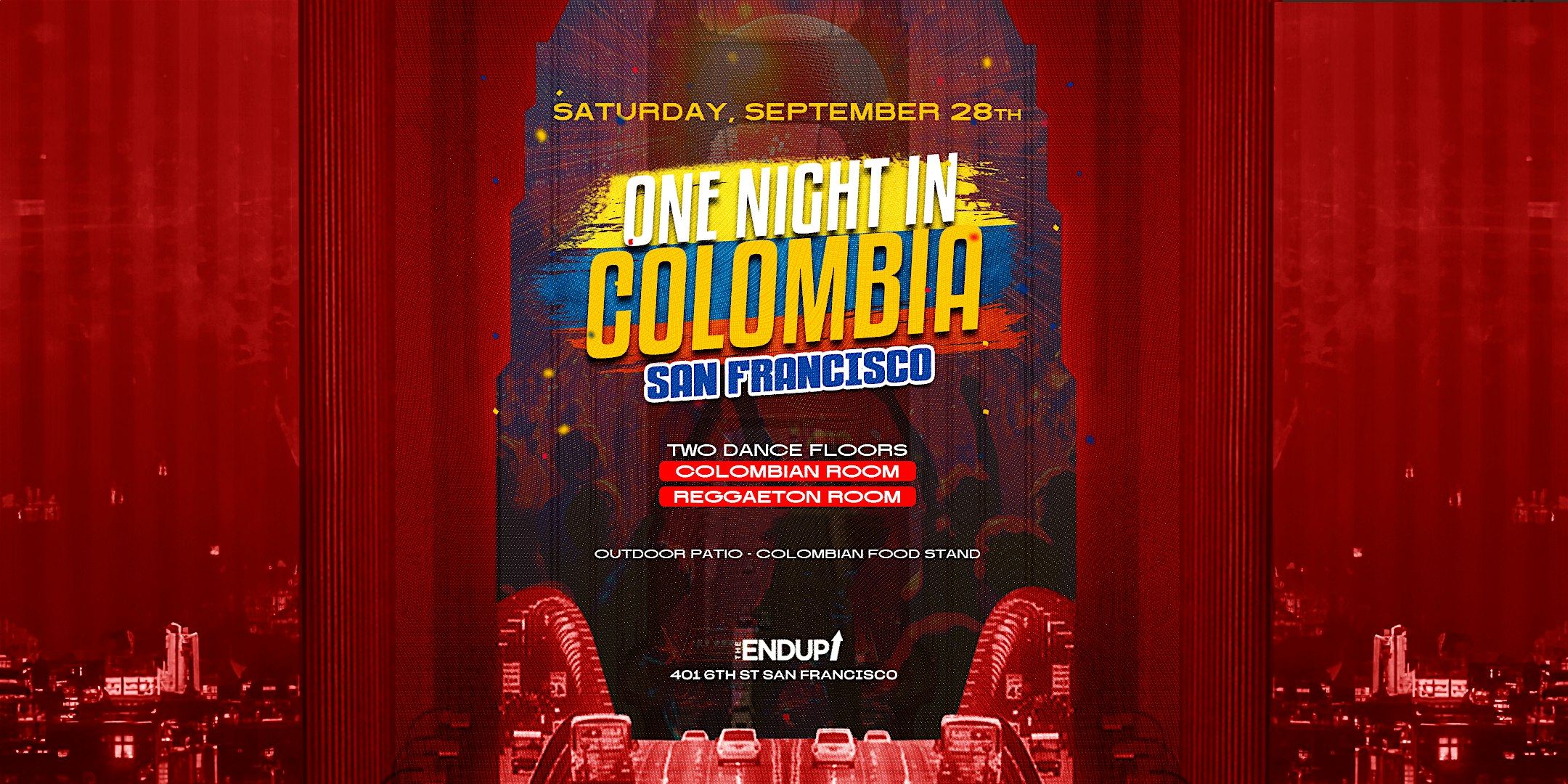 “ONE NIGHT IN COLOMBIA” TWO DANCE FLOORS | SAN FRANCISCO – San Francisco, CA