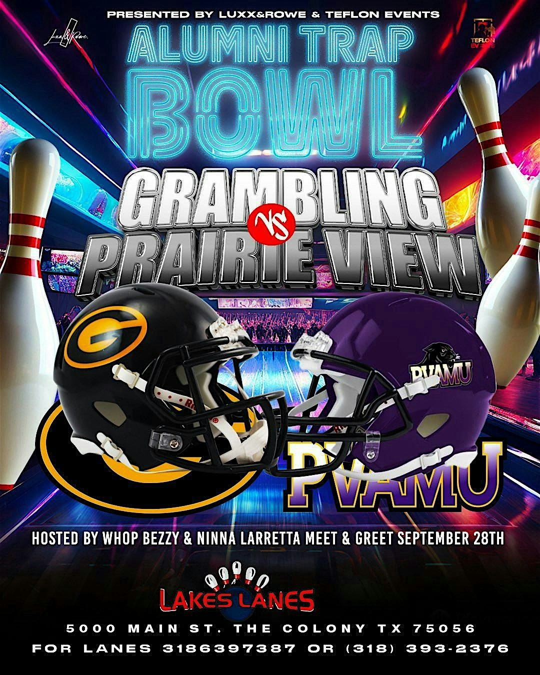 Alumni Trap Bowl GSU Vs PV After Party – The Colony, TX