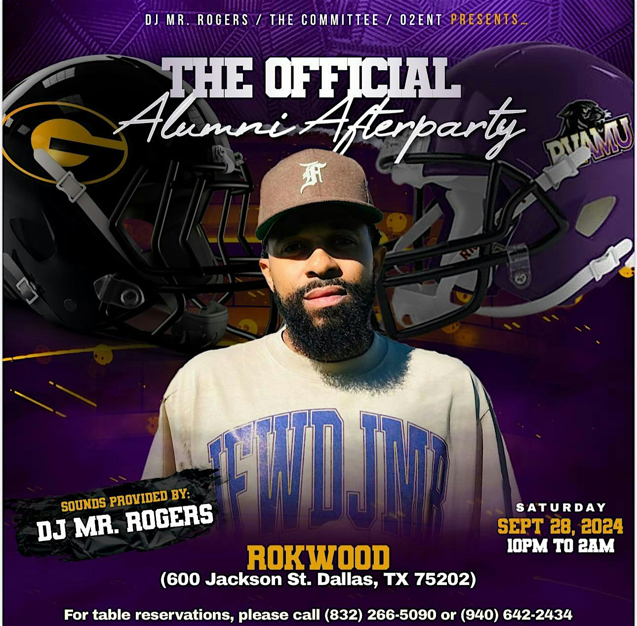 The Official PVAMU vs. GSU Alumni Afterparty at Rokwood – Dallas, TX