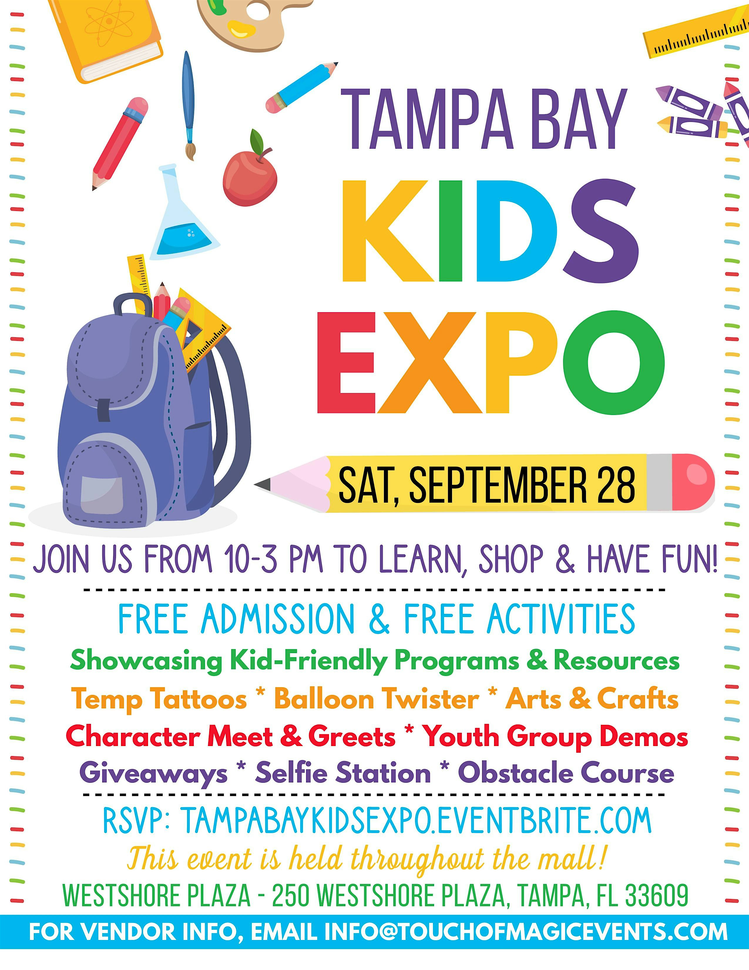 Tampa Bay Kids Expo – Tampa, FL