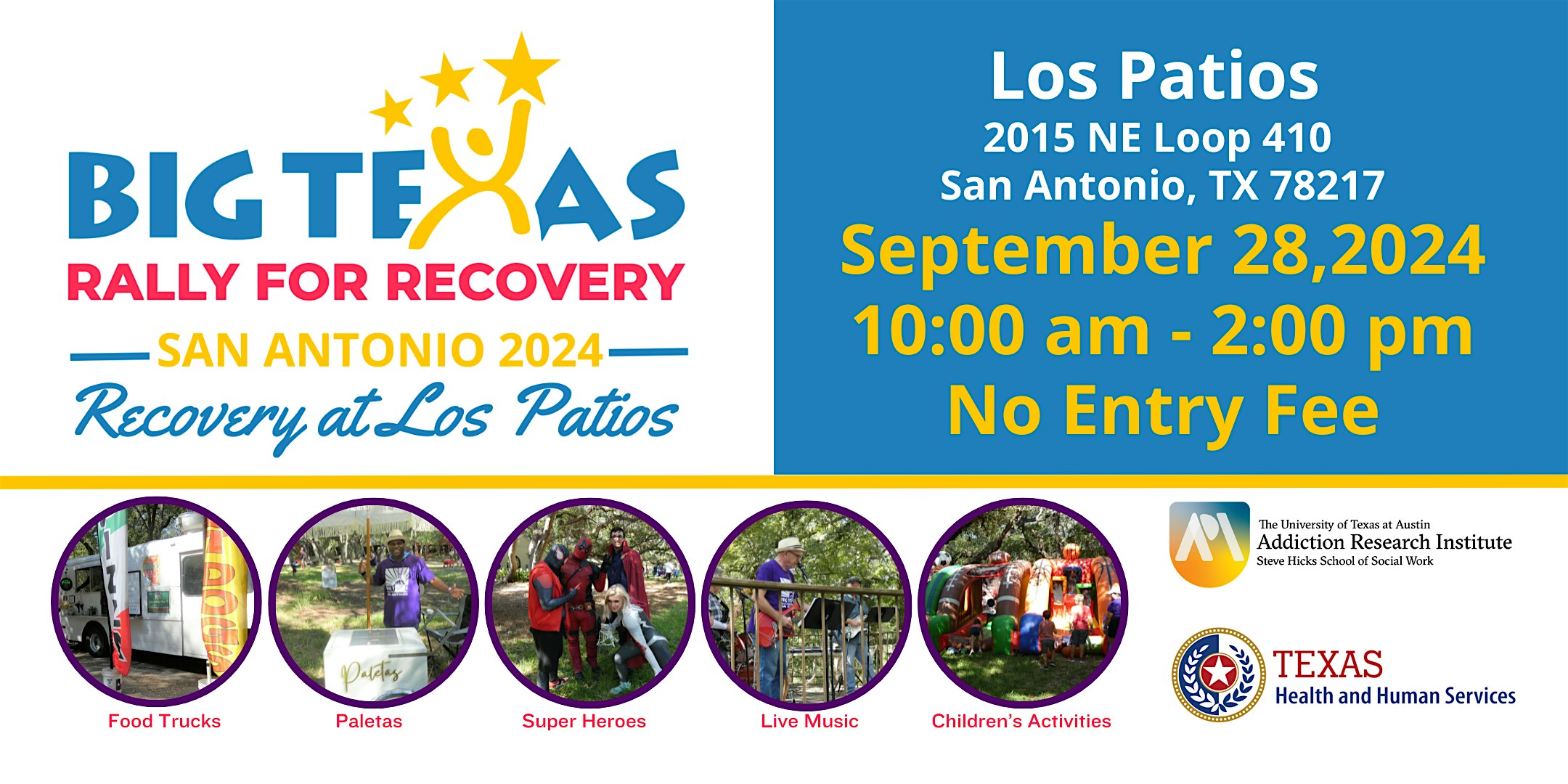 2024 Big Texas Rally for Recovery – San Antonio – San Antonio, TX