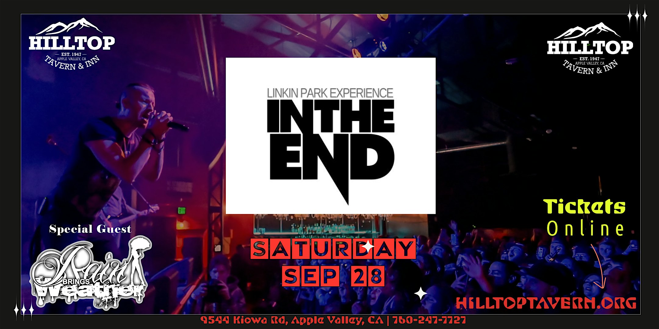 Linkin Park Experience | In The End – Apple Valley, CA