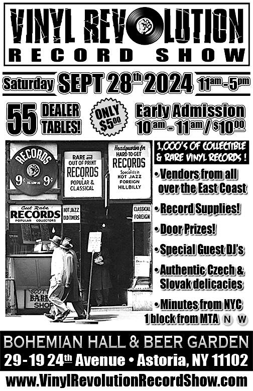 Vinyl Revolution Record Show – Astoria, NY – Queens, NY