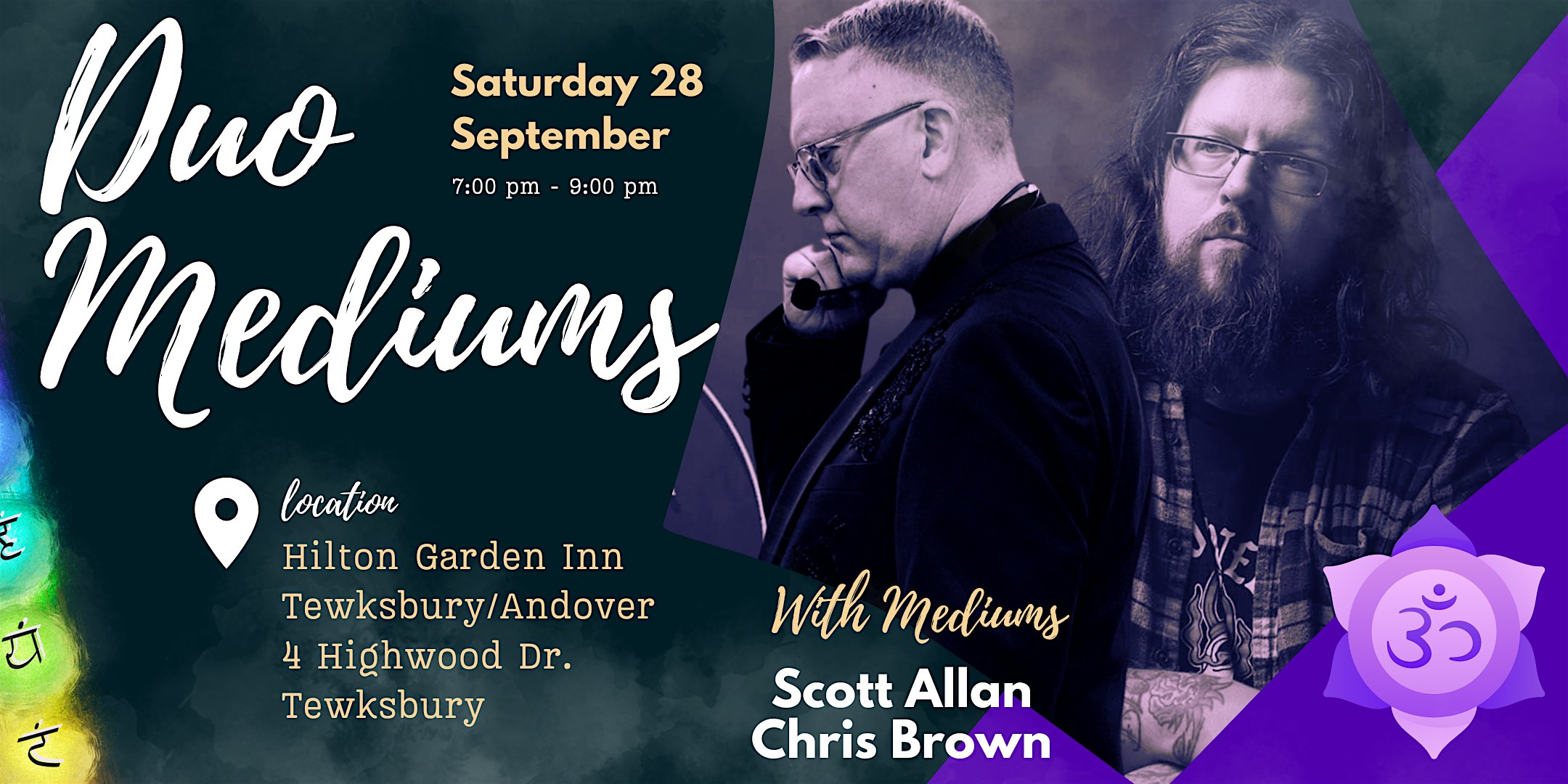 Duo Mediums! An Evening Of Spirit Messages – Tewksbury, MA