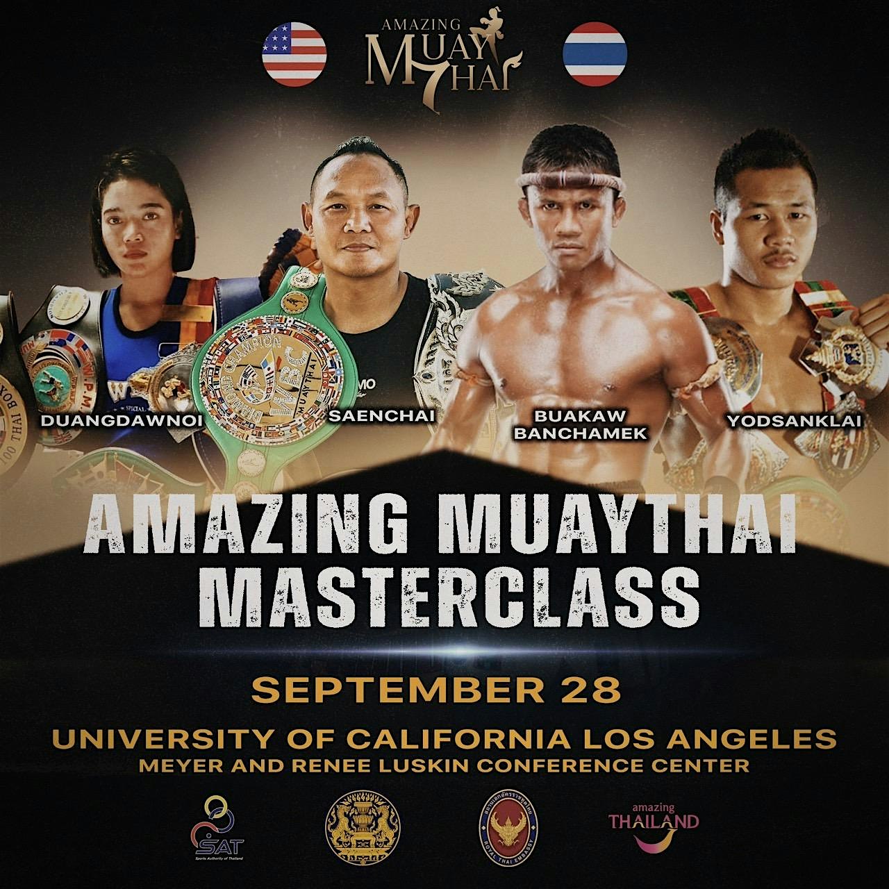 Amazing MuayThai Masterclass USA – Los Angeles, CA