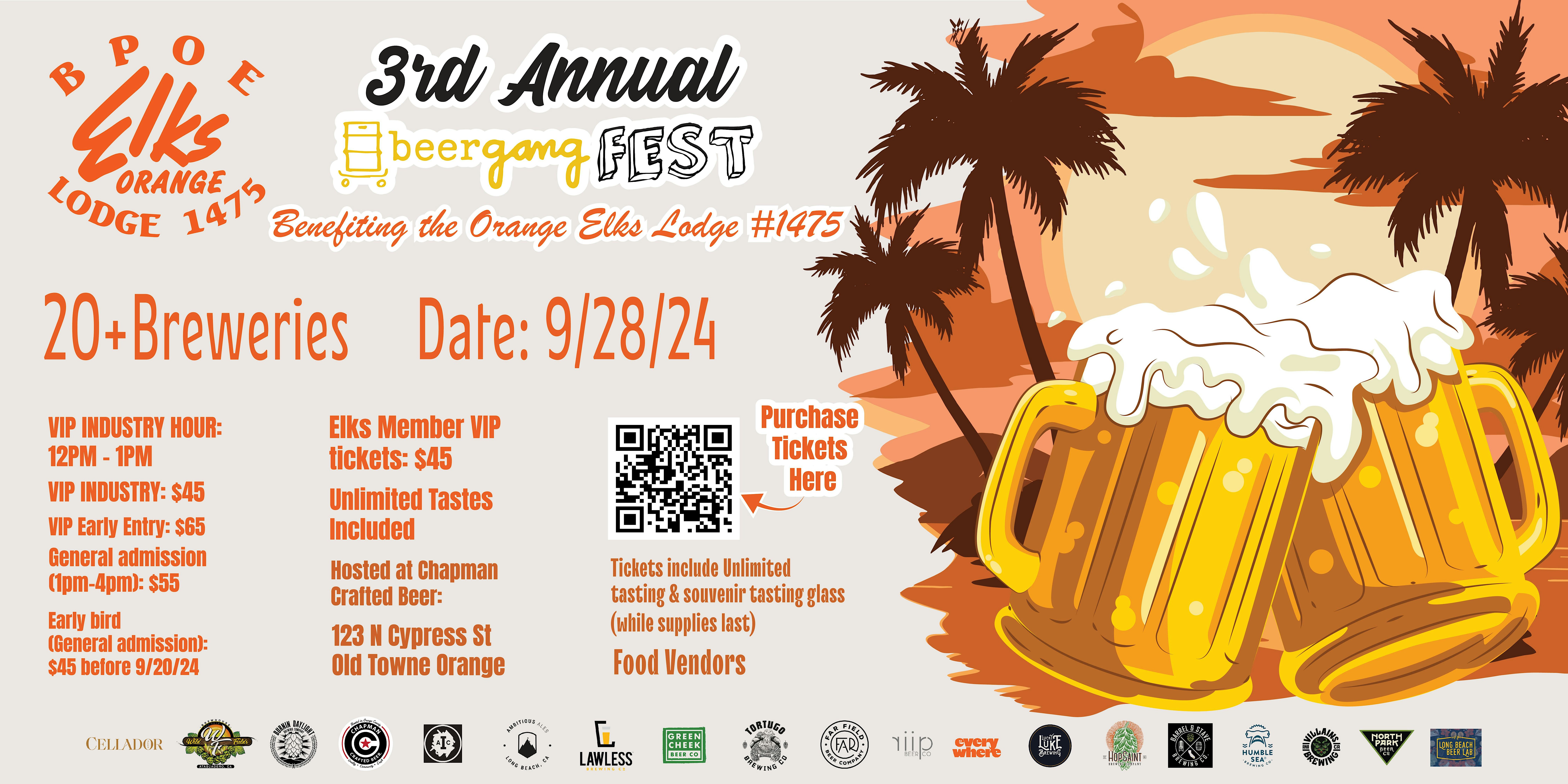 3rd Annual Beergang Fest – Orange, CA