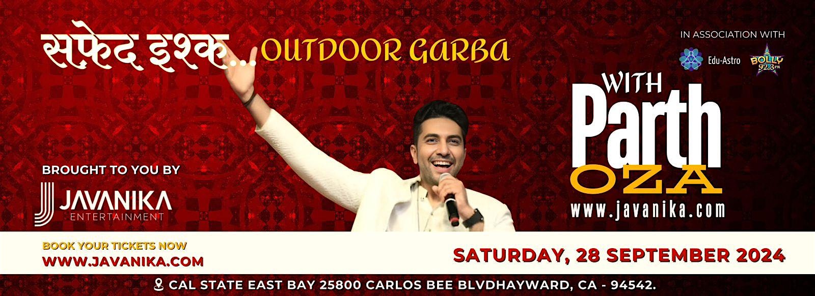 Parth Oza Live Garba “SAFED ISHQ” – Hayward, CA