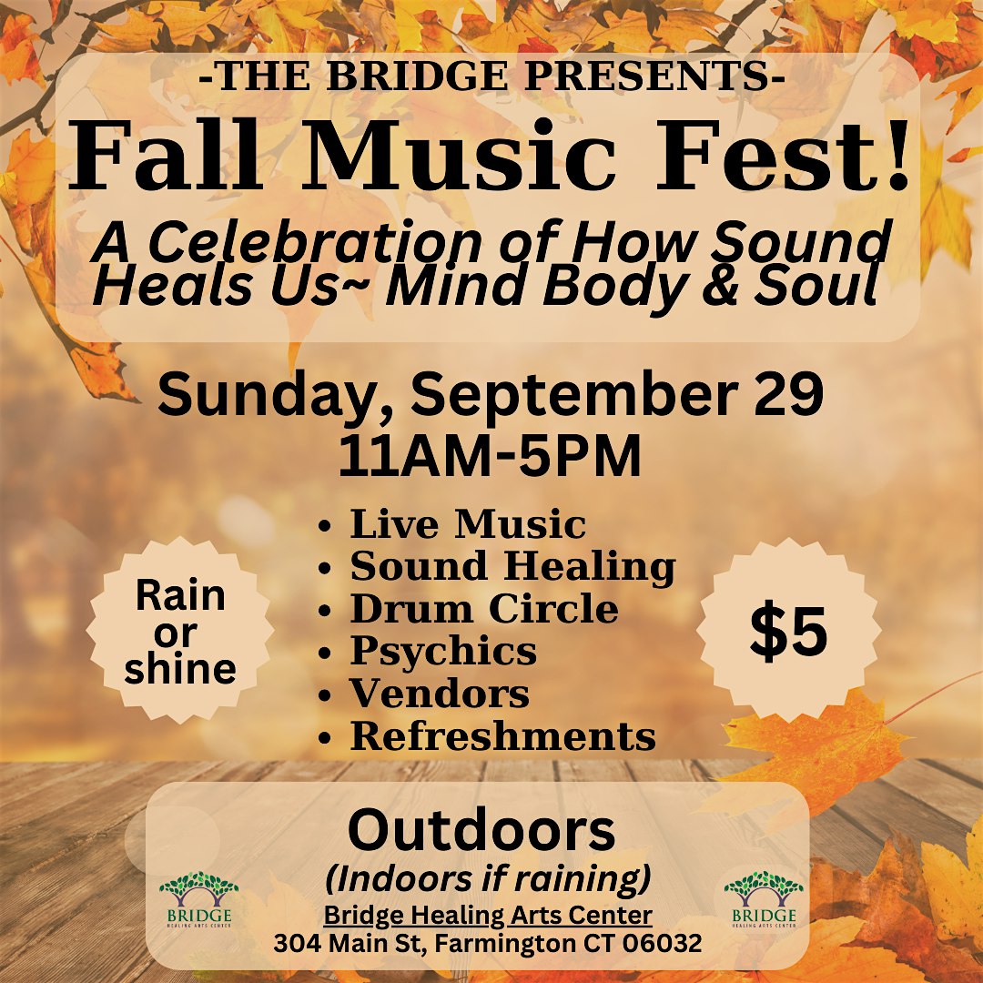 Fall Music Fest! – Farmington, CT