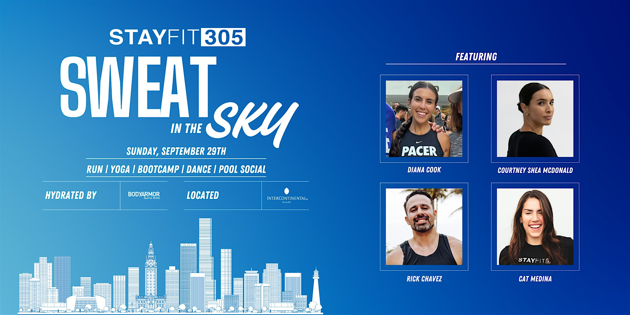 STAY FIT 305: Sweat in the Sky – Miami, FL