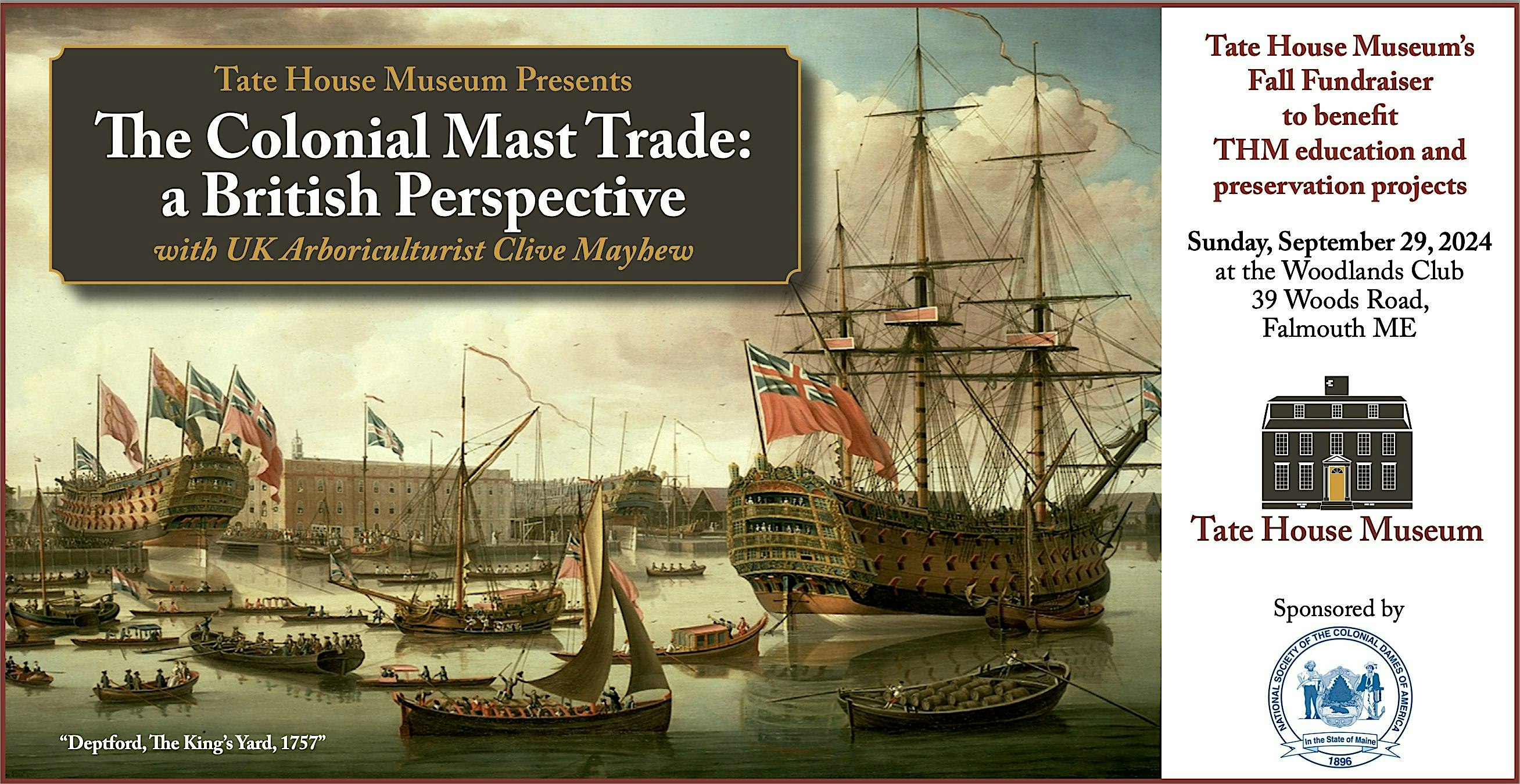 The Colonial Mast Trade: a British Perspective – Falmouth, ME