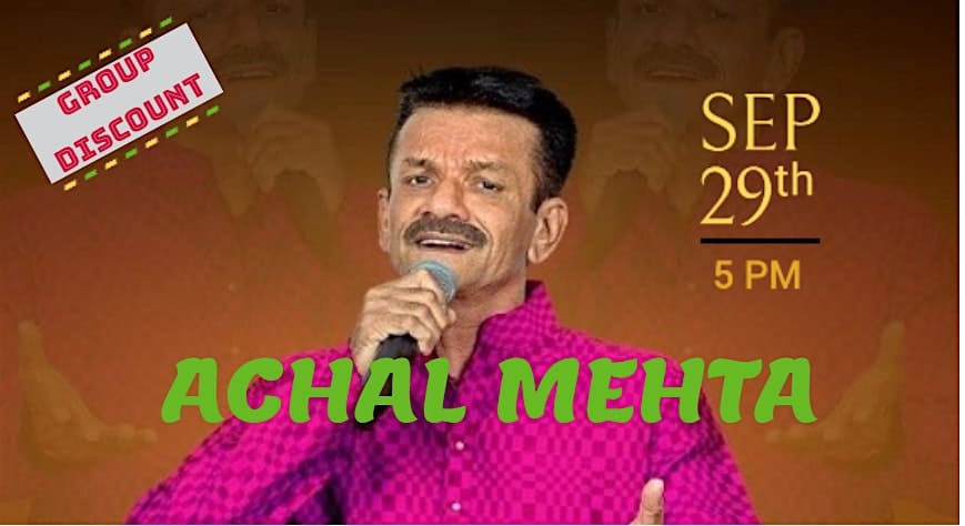 ACHAL MEHTA – GARBA – 29 SEP – NJ – Secaucus, NJ