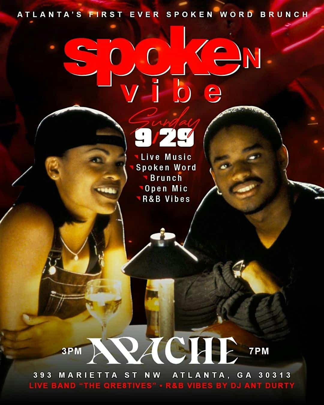 Spoke N Vibe [Spoken Word Brunch ] – Atlanta, GA