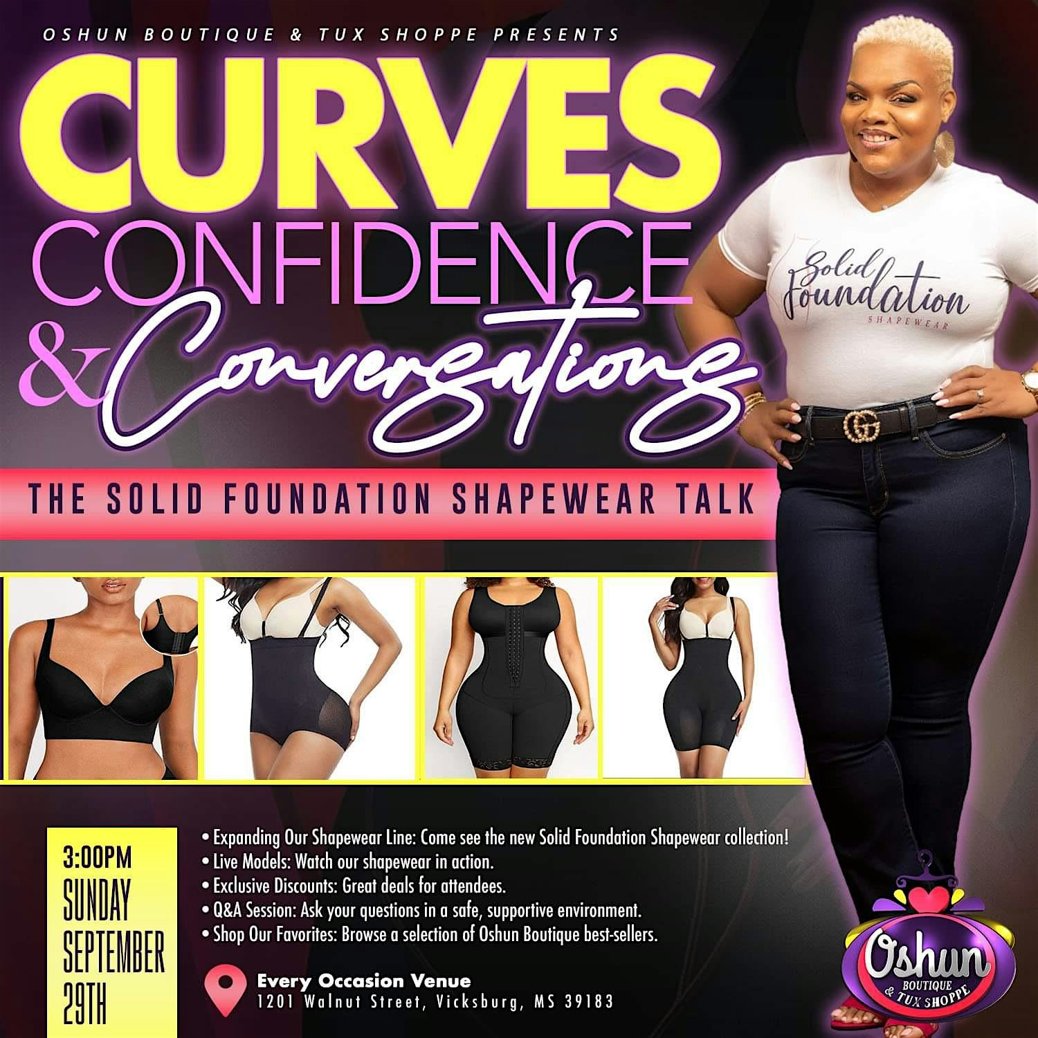 Curves Confidence & Conversations – Vicksburg, MS