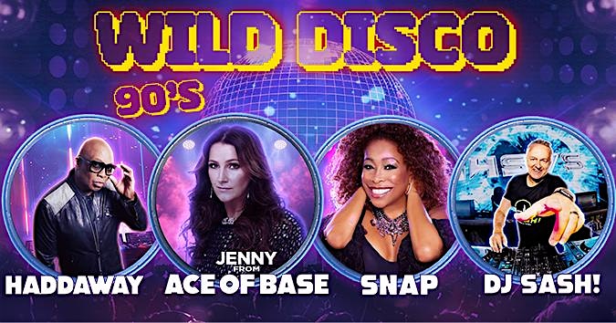 ACE OF BASE, HADDAWAY, SNAP, DJ SASH! – Live in Elizabeth, NJ – Elizabeth, NJ