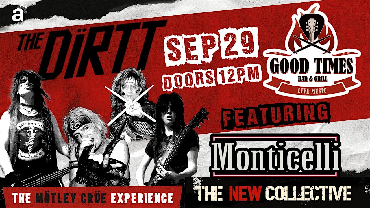 MOTLEY CRUE EXPERIENCE WITH THE DIRTT GUEST NEW COLLECTIVE & MONTICELLI – Maitland, FL